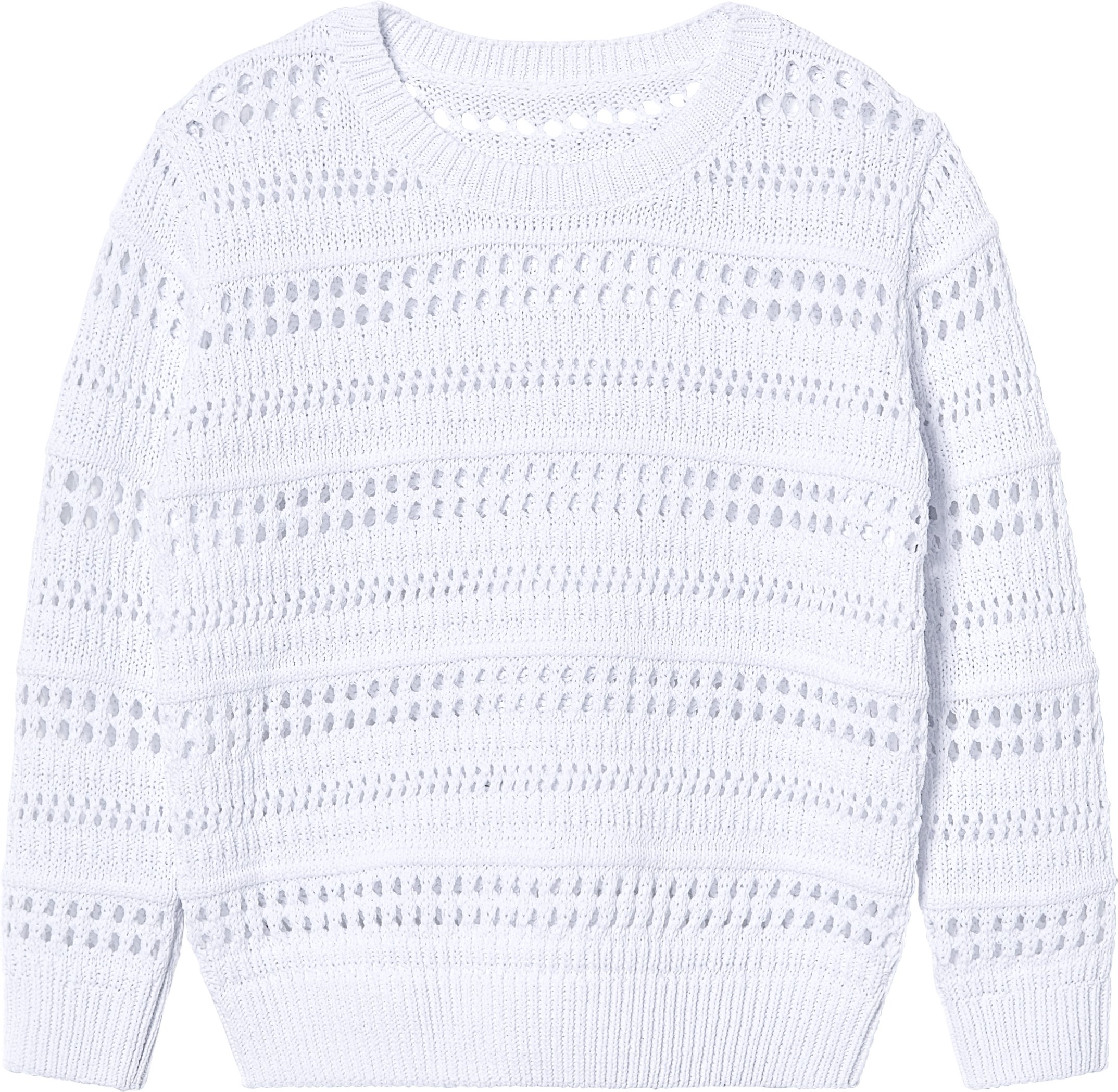Thumbnail - lupilu® Kleinkinder Mädchen Pullover (Weiß, 98/104)