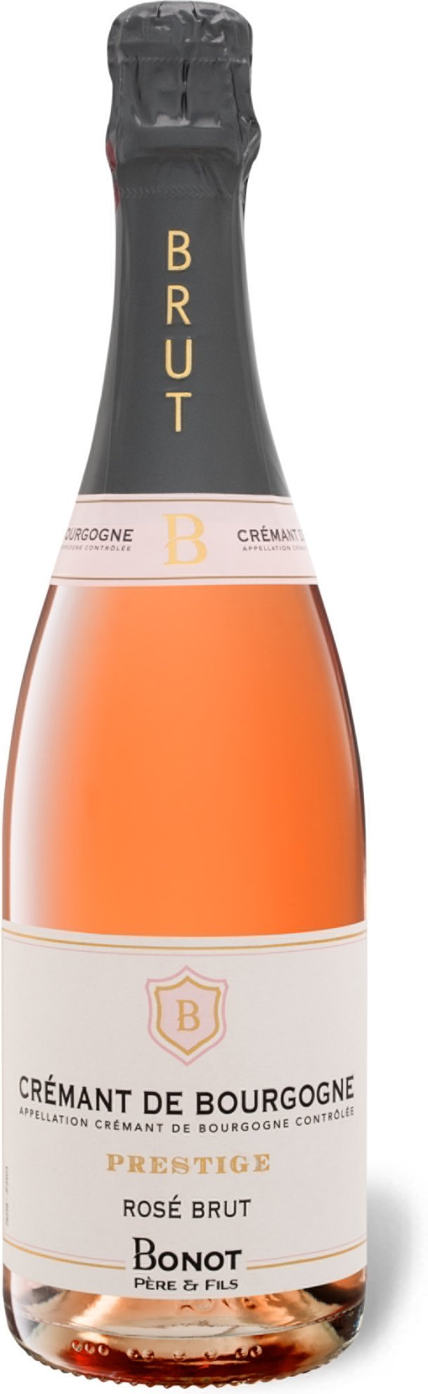 Bonot Père & Fils Crémant de Bourgogne Prestige AOC brut rosé, Schaumwein