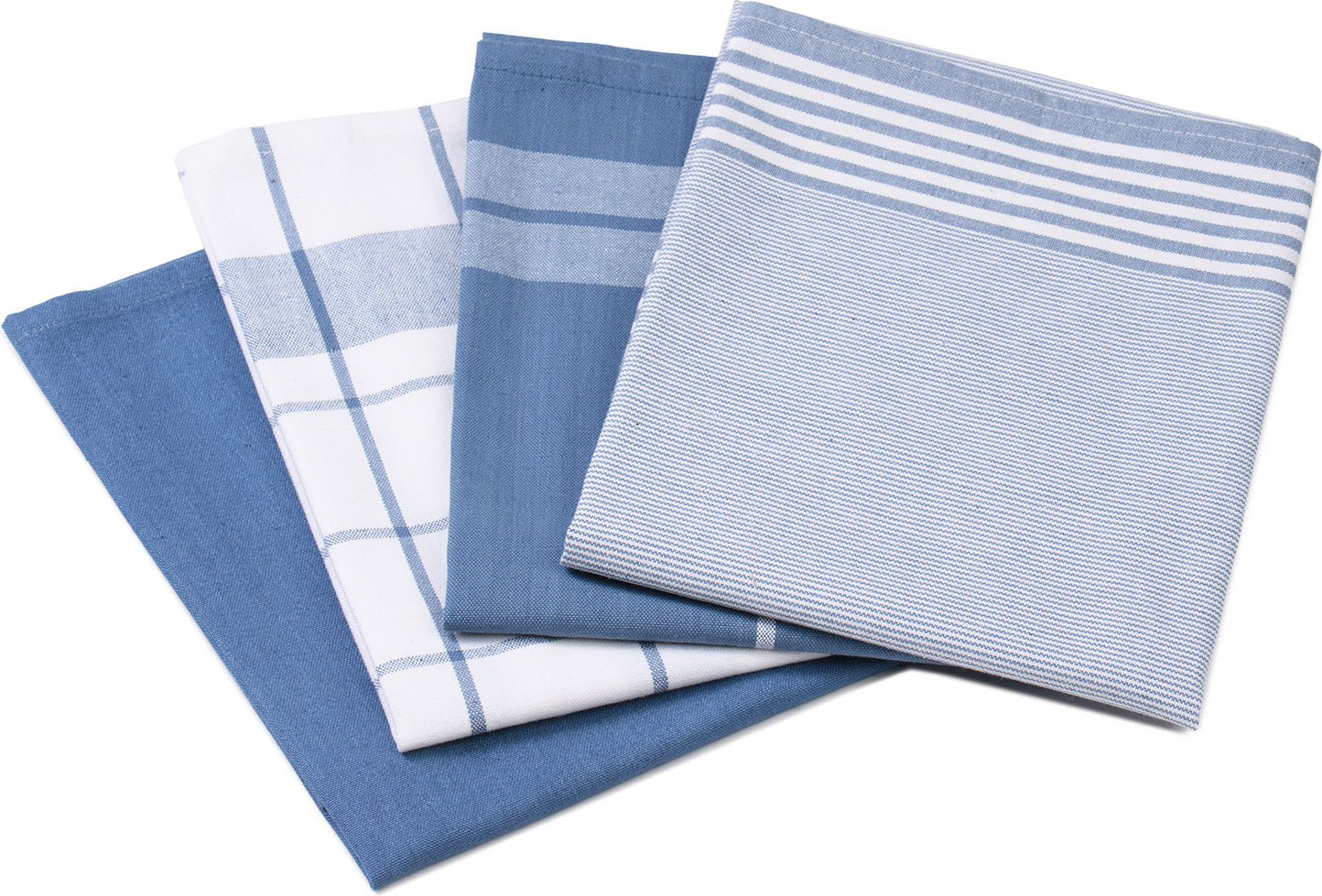 Gözze Geschirrtücher 4er Pack, 50 x 70 cm (Blau)