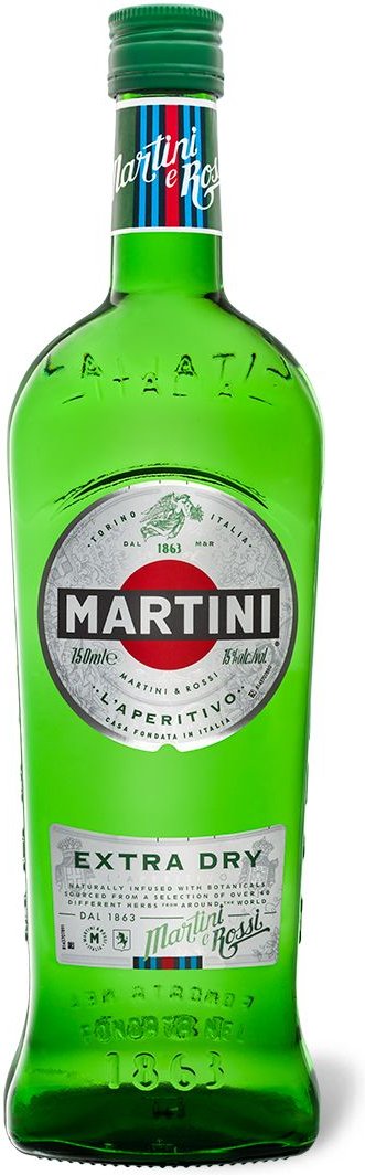 Martini Wermuth Extra Dry 15% Vol