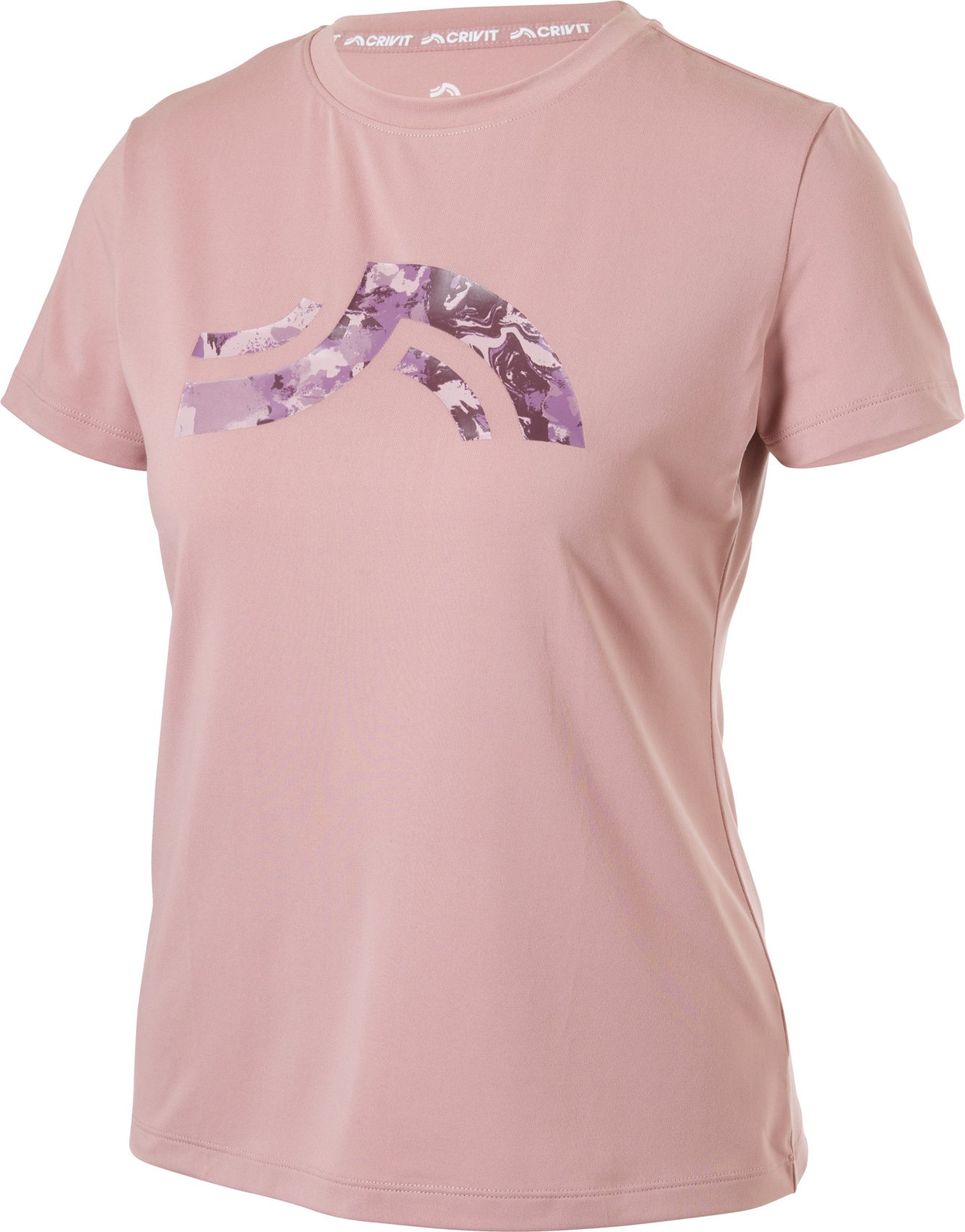 CRIVIT Damen Funktionsshirt Hyaluron (Rose, M(40/42))