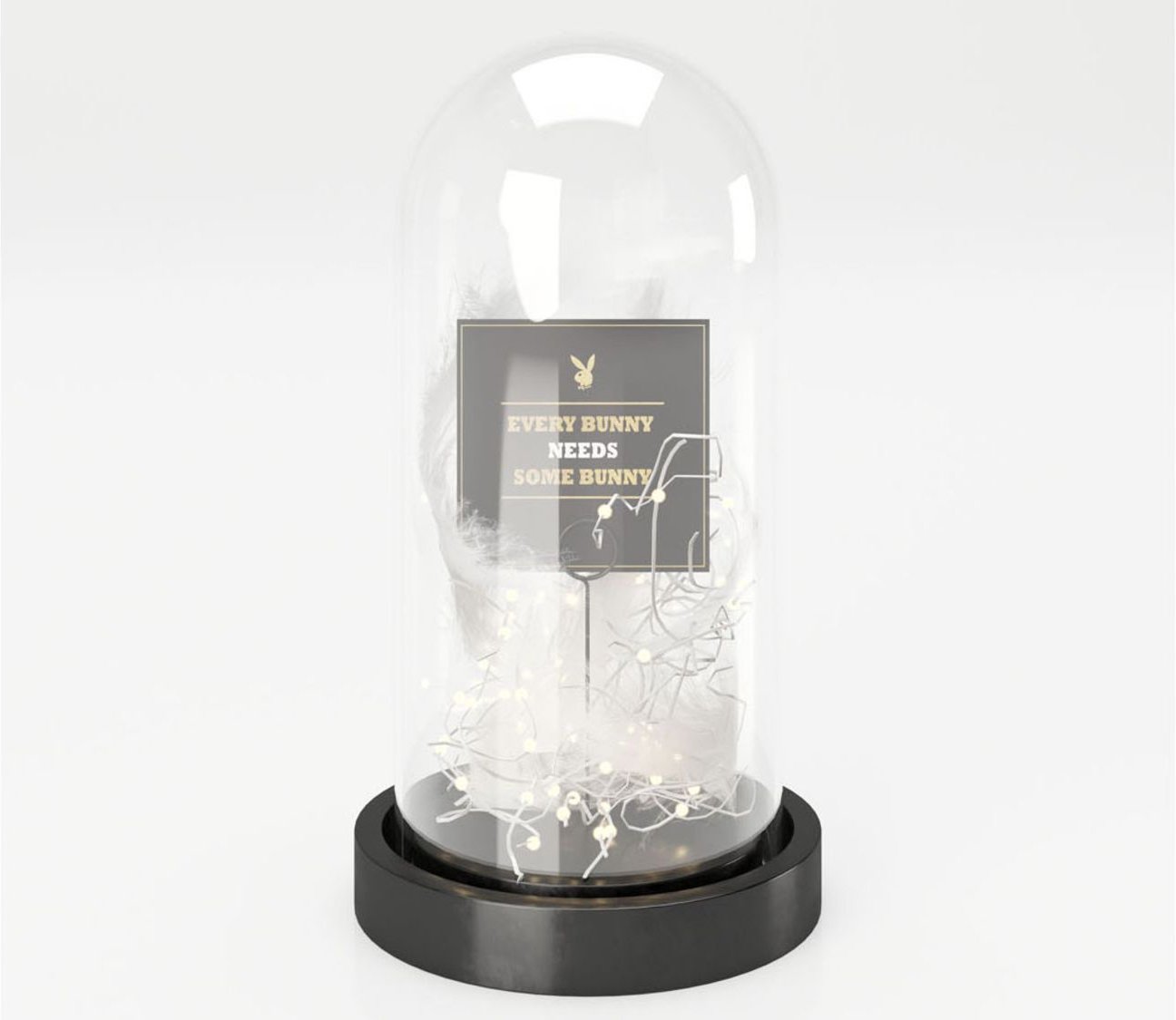 PLAYBOY Dekoleuchte "ANN" (Breite 14cm Höhe 27cm)