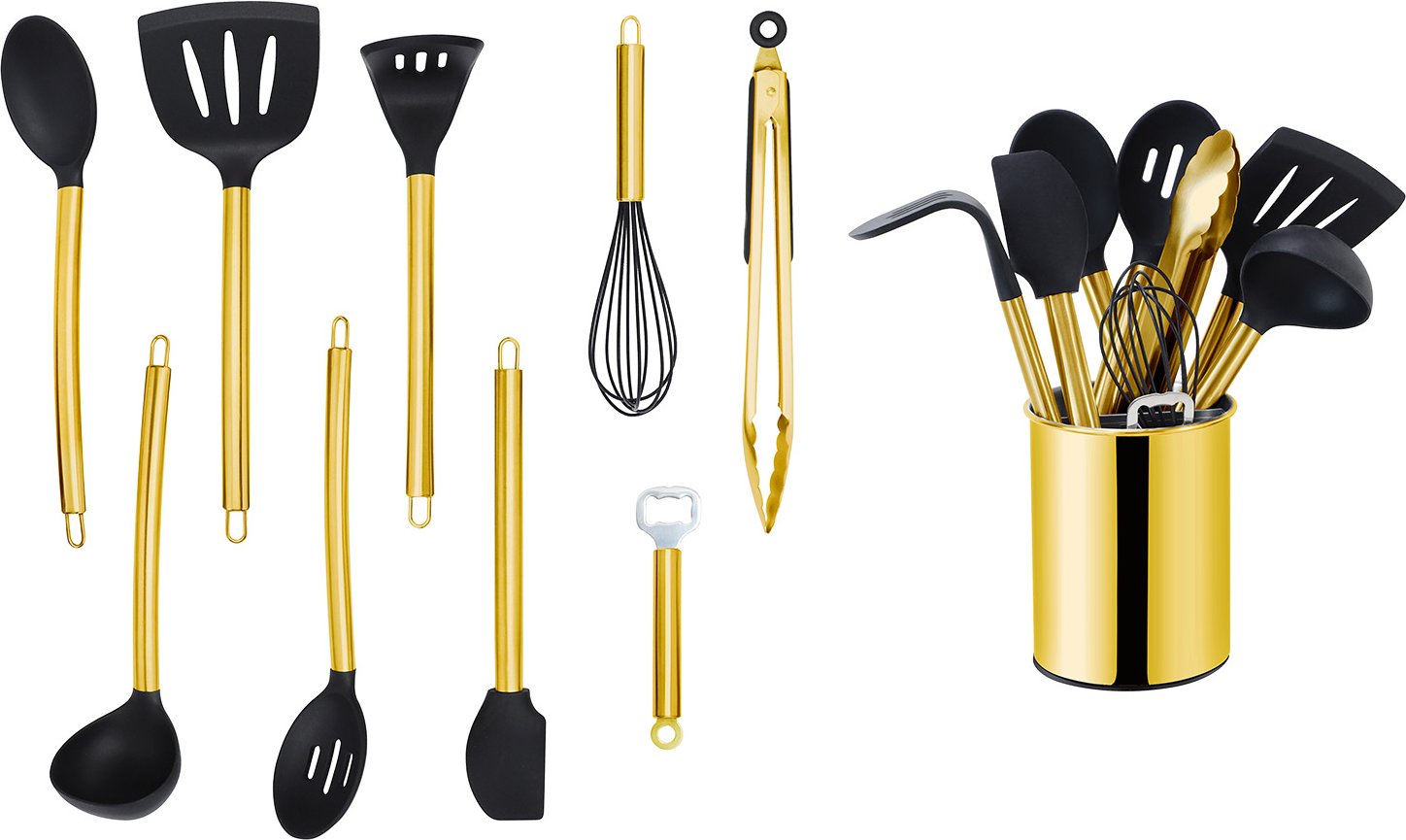 ECHTWERK Küchenhelfer Set (Gold, 10-teilig)