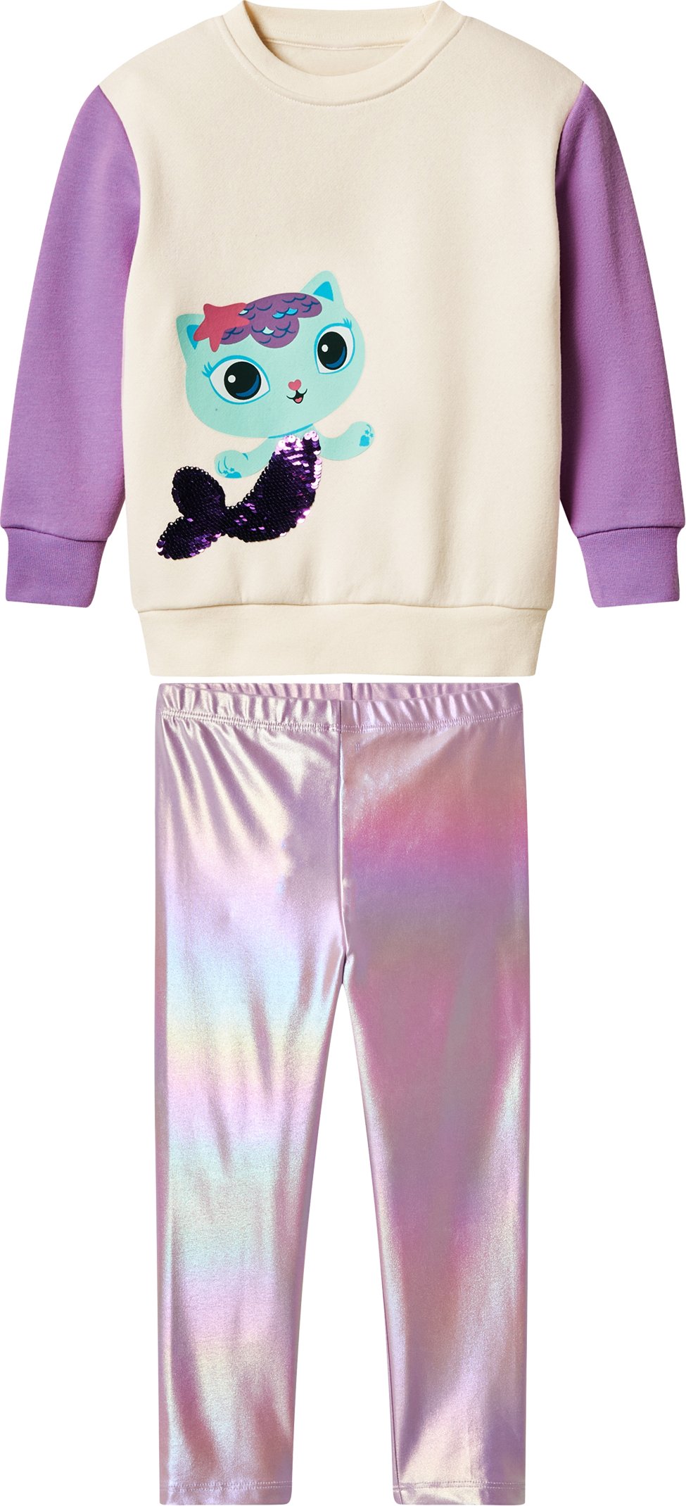 Kinder-Set, 2-teilig (Lila, 110/116)