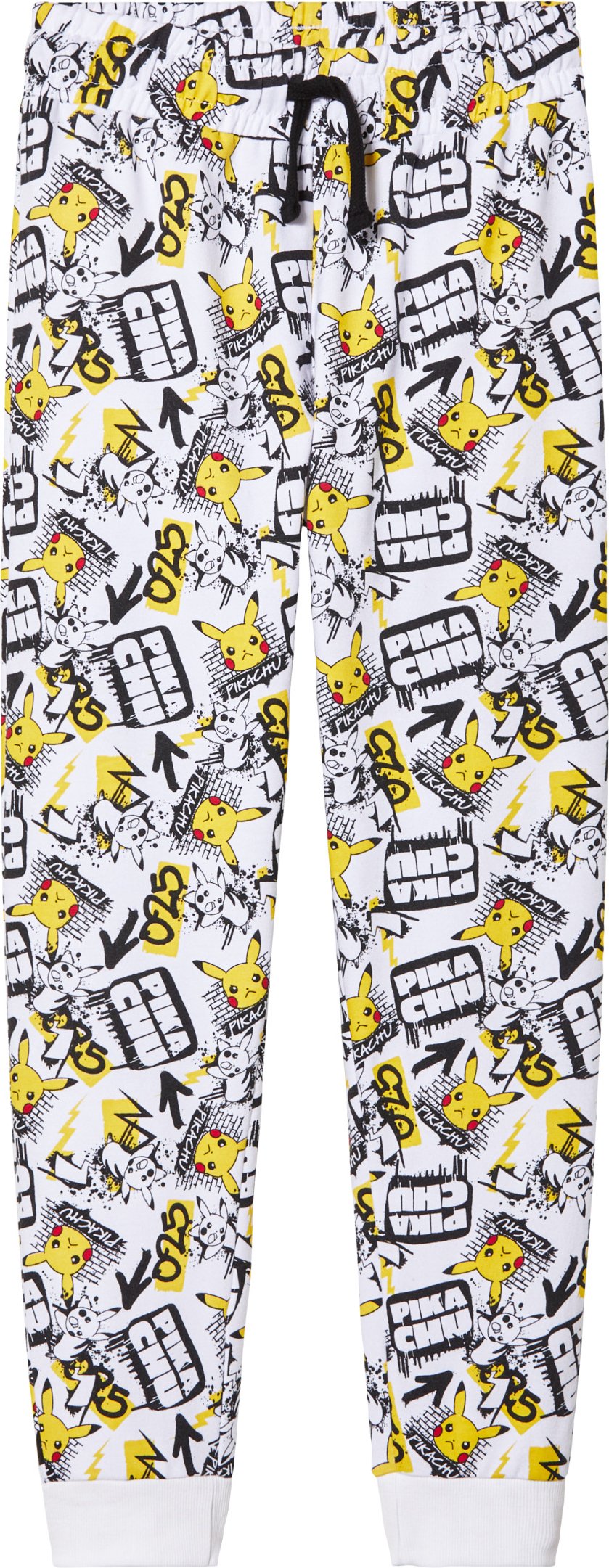 Kinder Jungen Sweathose (Pokemon/weiß, 158/164)