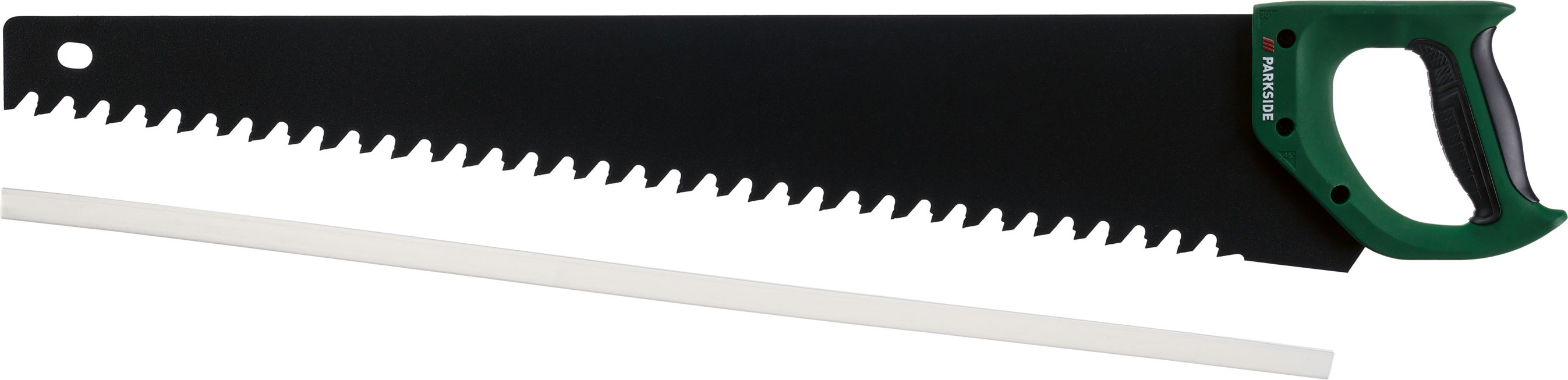 Porenbetonsäge, mit induktiv gehärteten Zähnen""