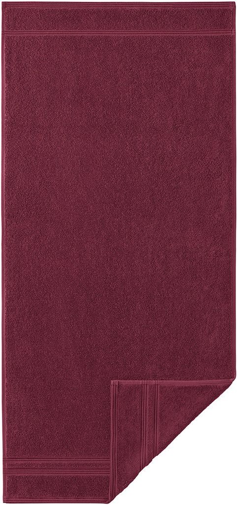 Egeria Gästetuch Manhattan Gold 30 x 50 cm (Bordeaux) - Mindestbestellmenge 2