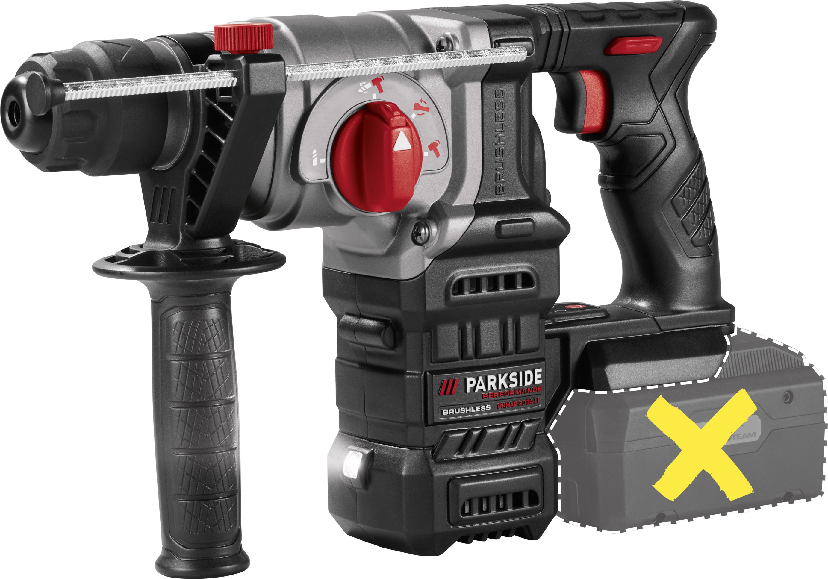 PARKSIDE PERFORMANCE® 20 V Akku-Kombihammer »PKHAP 2034-Li B1«, ohne Akku und Ladegerät