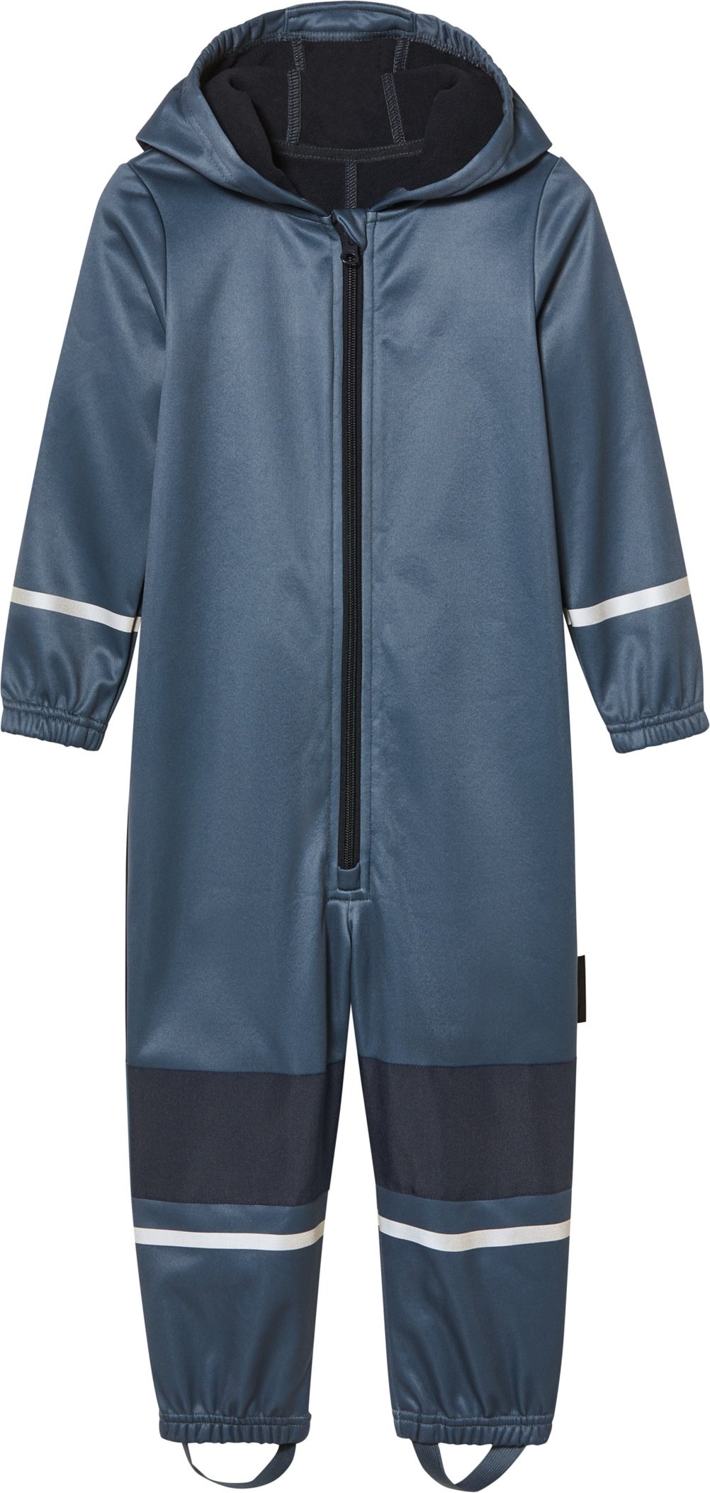 Thumbnail - lupilu® Baby Kleinkinder Matsch- und Buddel-Overall Softshell, gefüttert (Blau, 86/92)