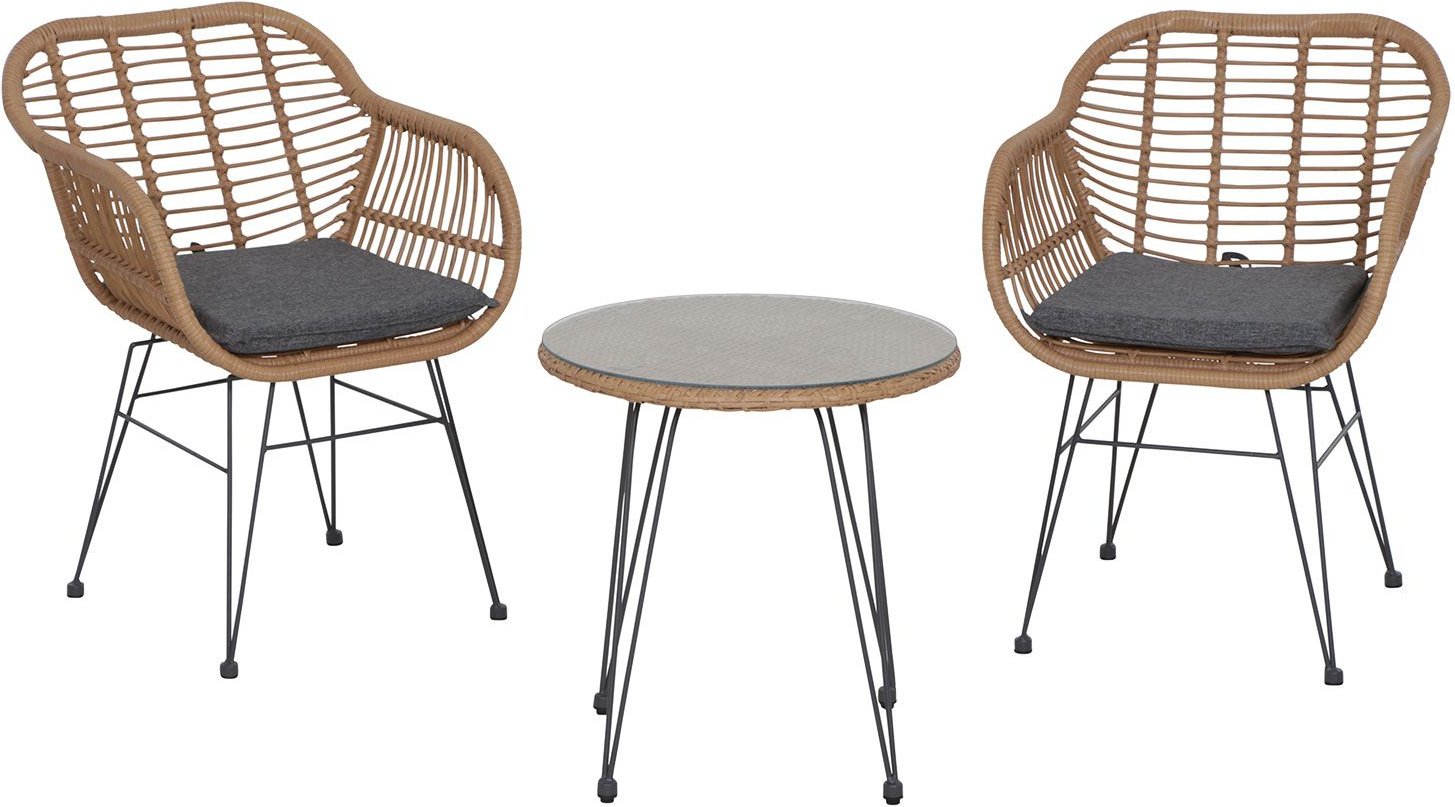 SIENA GARDEN Balkonset »Tiros«, 3-teilig