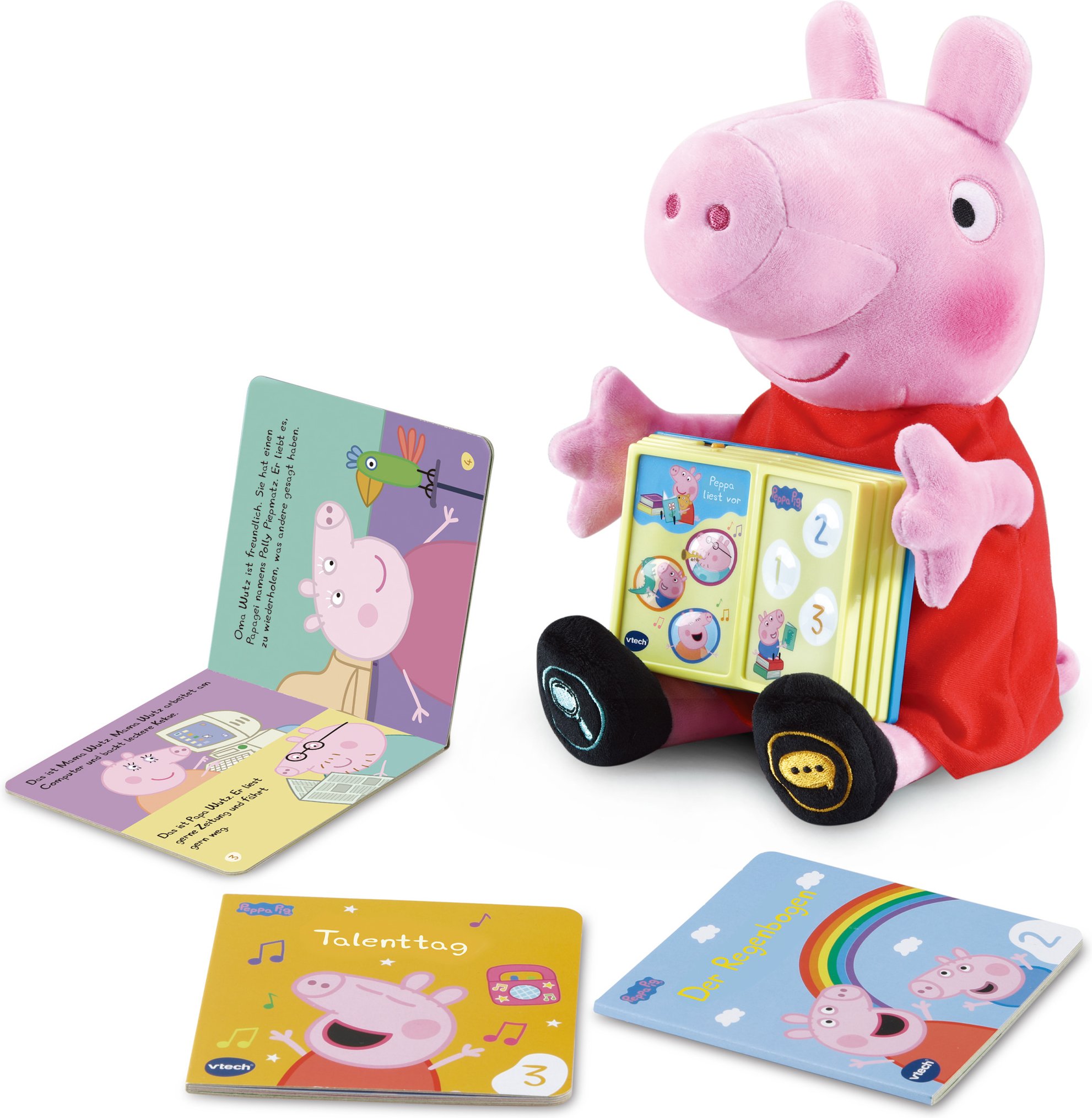 vtech Plüschspielzeug »Peppa liest vor«""