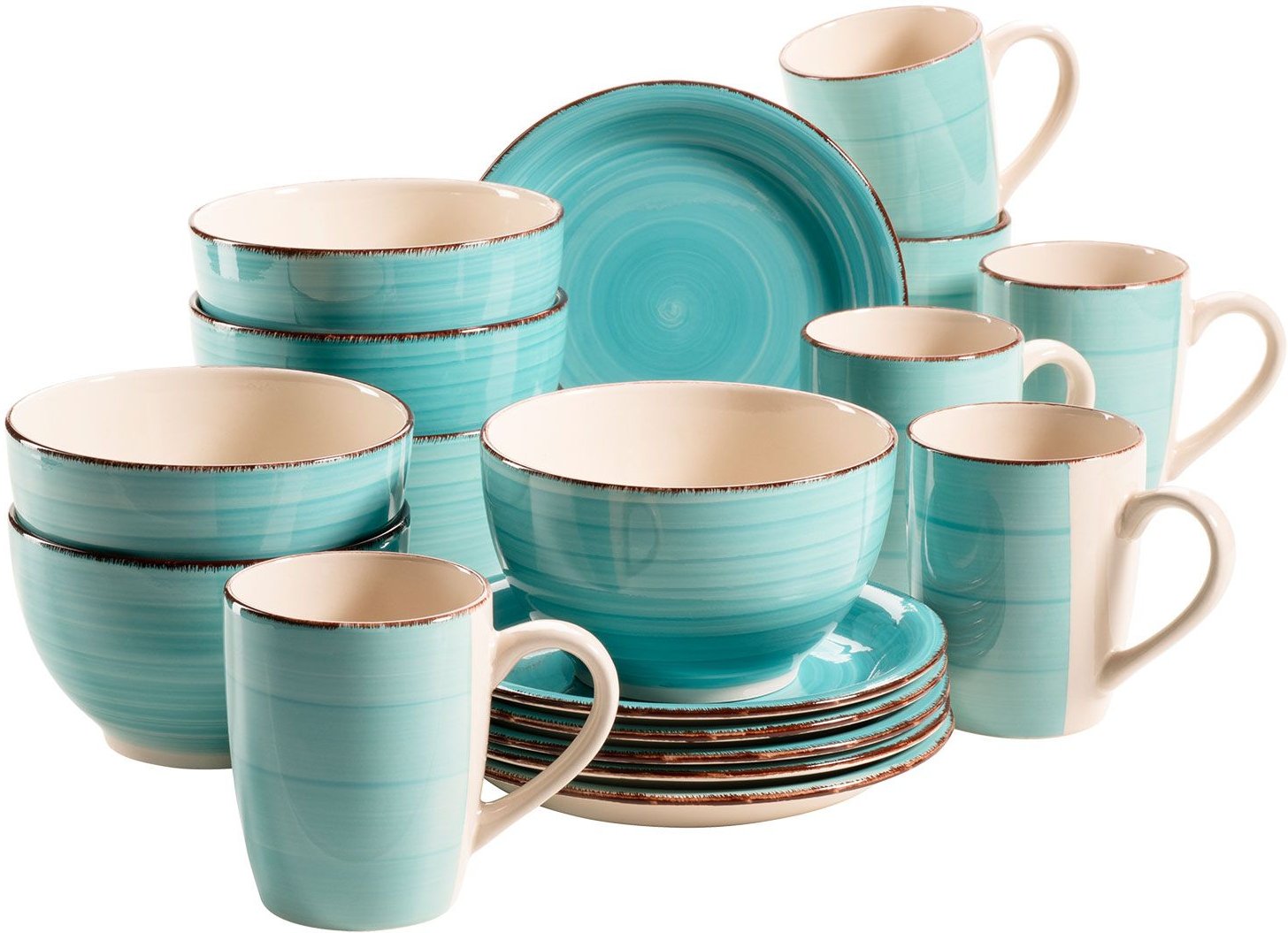 MÄSER Frühstück-Service Lumaca, 18-teilig (Laguna)