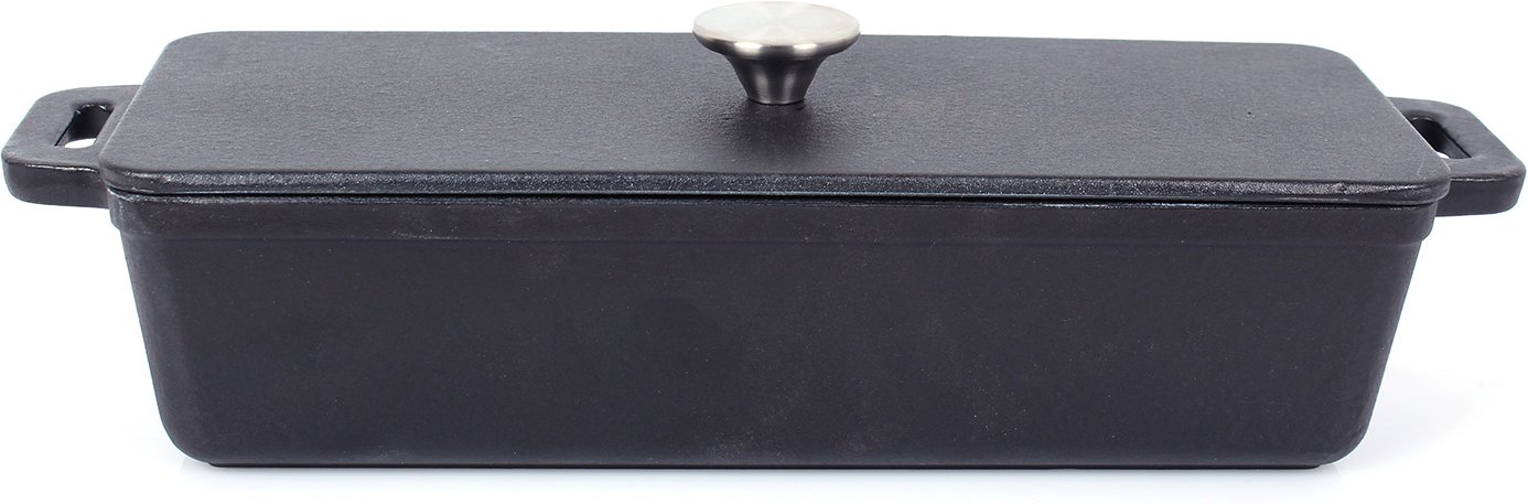 ECHTWERK Gusseisen Brotback‐/Auflauform (mit Deckel)
