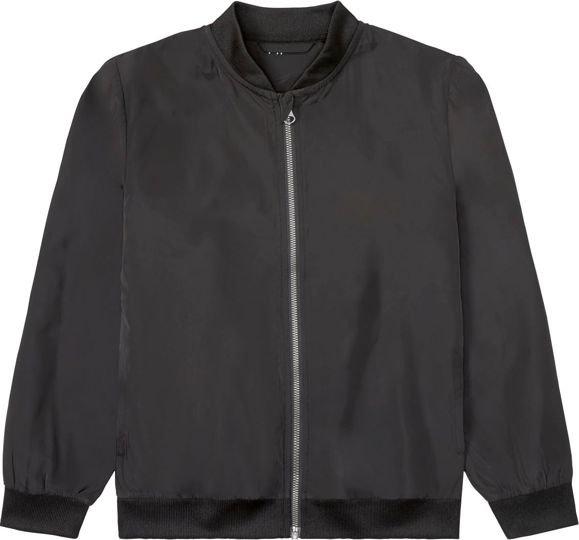 Thumbnail - pepperts!® Kinder Mädchen Pilotenjacke (Schwarz, 164)