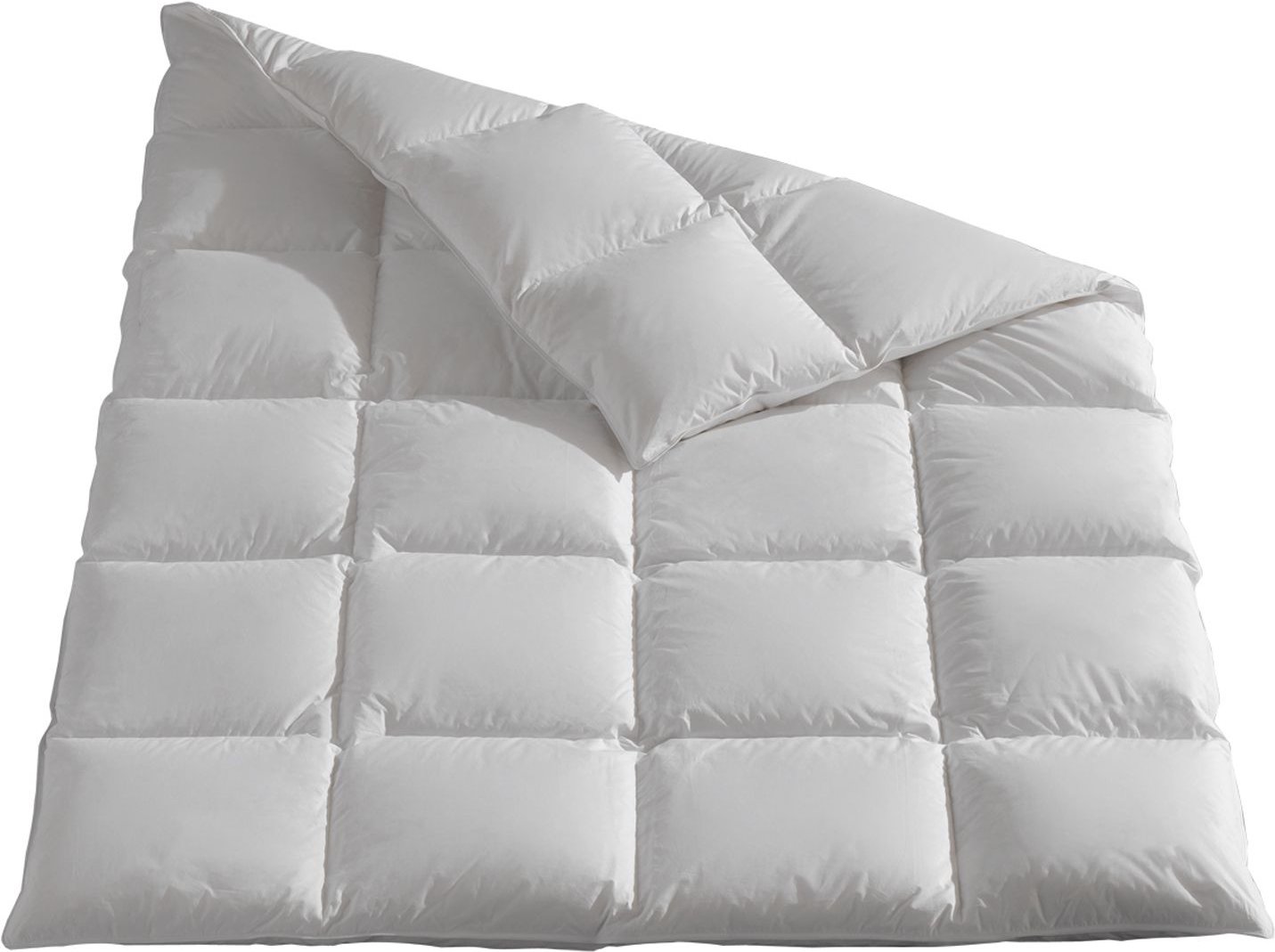 HÄUSSLING Daunen-Kassettenbettdecke warm (155 X 220 CM)