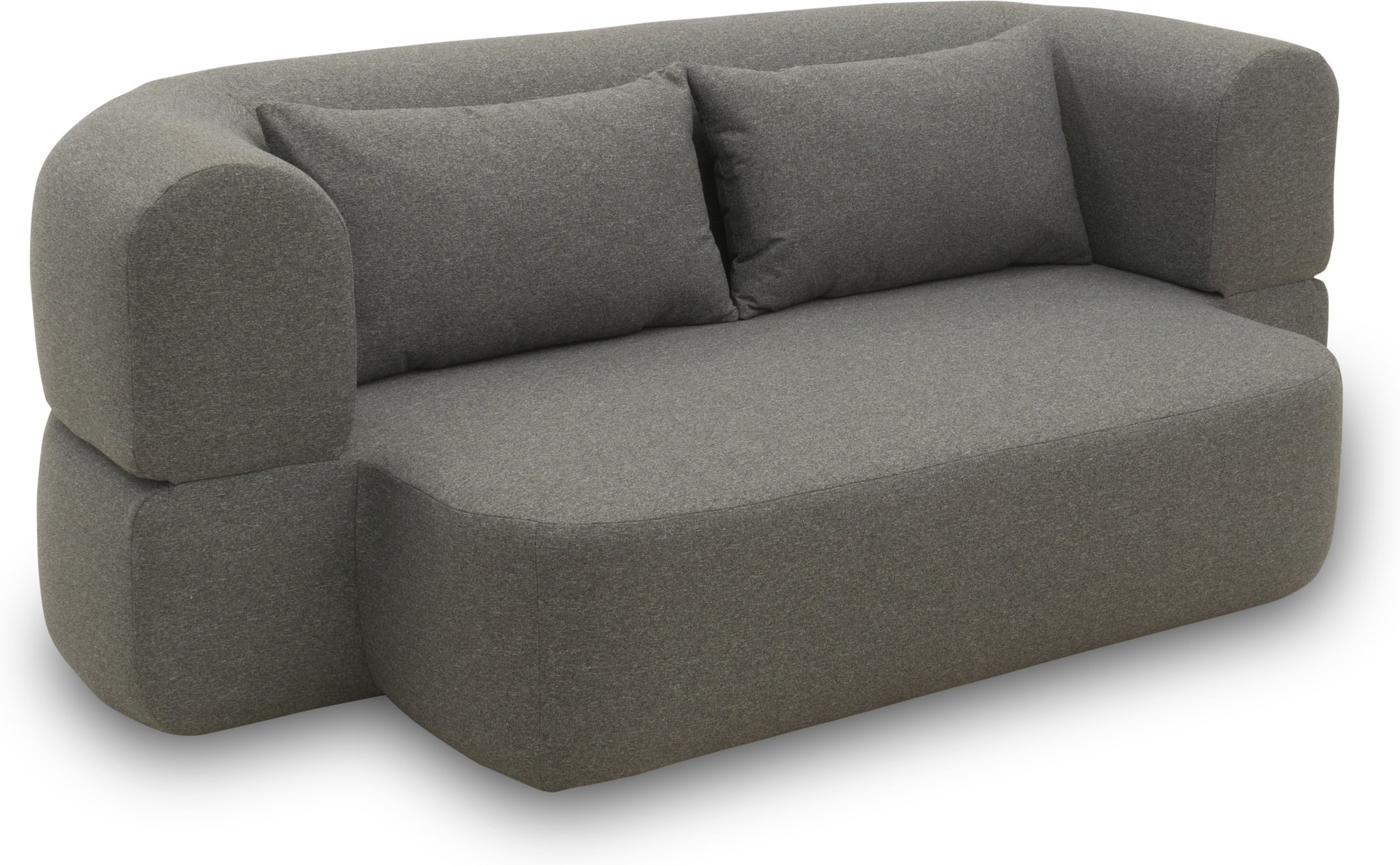 Domo Schlafsofa »Rennes«, mit hohem Komfort (Dunkelgrau)""