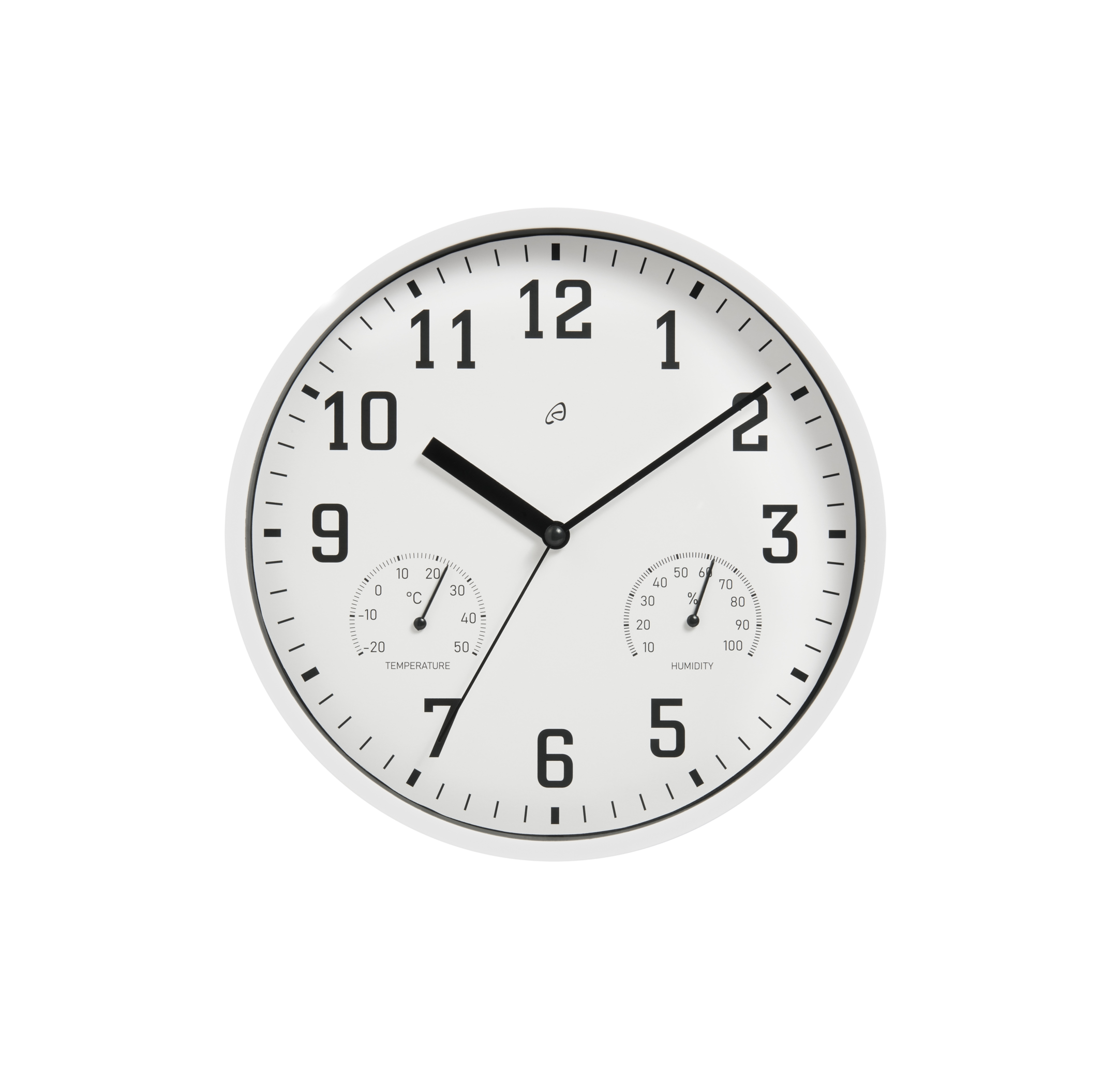 Thumbnail - AURIOL® Wanduhr mit Thermo- und Hygrometer (Weiß)