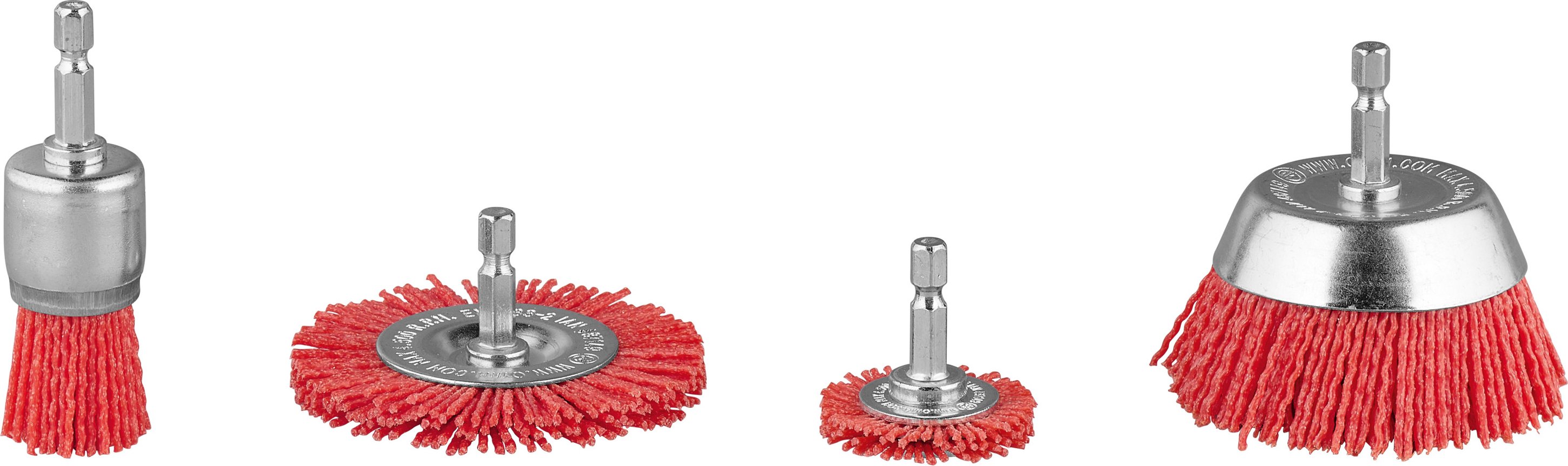 PARKSIDE® Bohrmaschinenzubehör (Nylonbürsten PNB 4 A1)