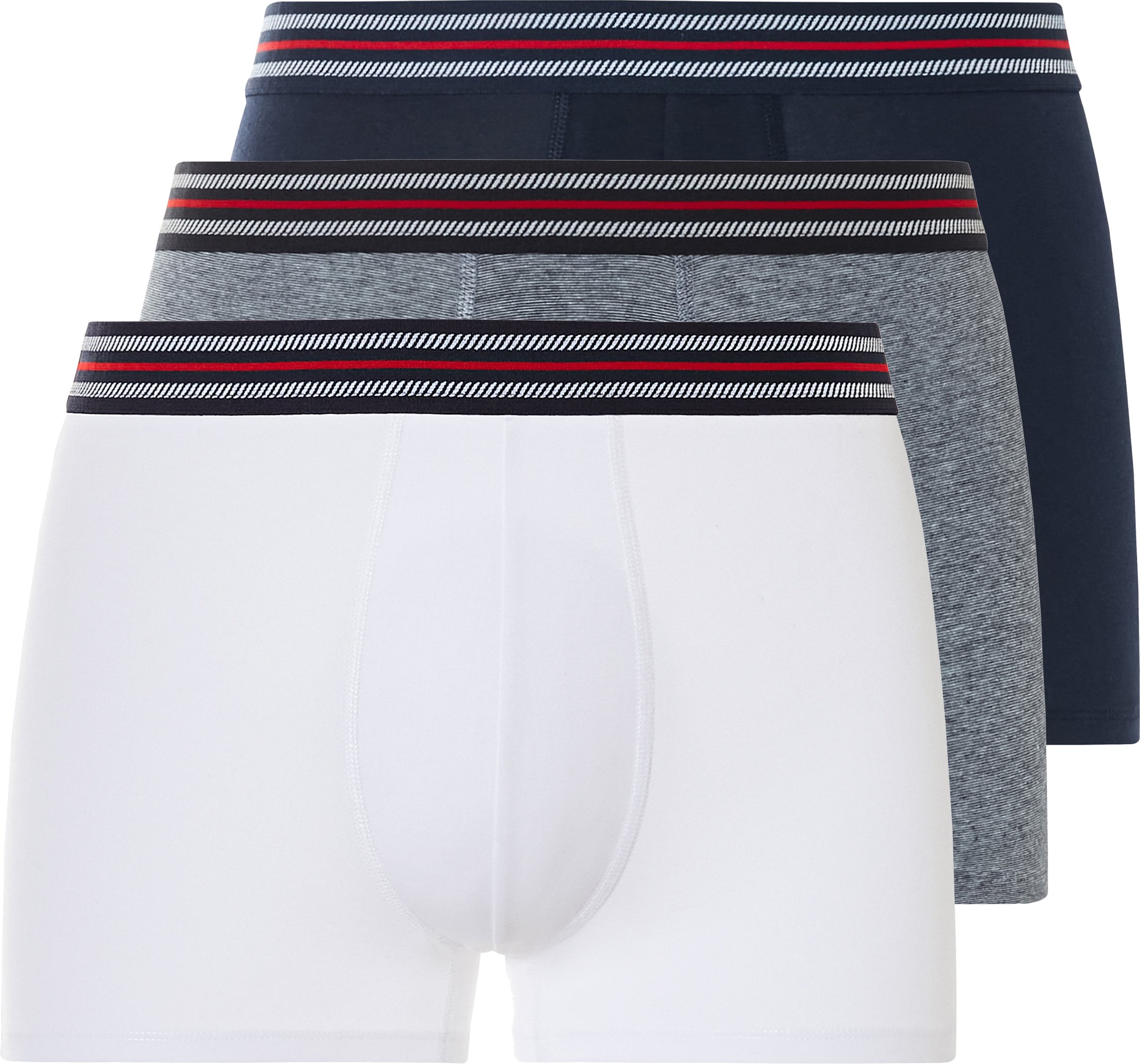 Thumbnail - LIVERGY® Herren Boxer 3er (navy/hellblau/weiß, 6/L)