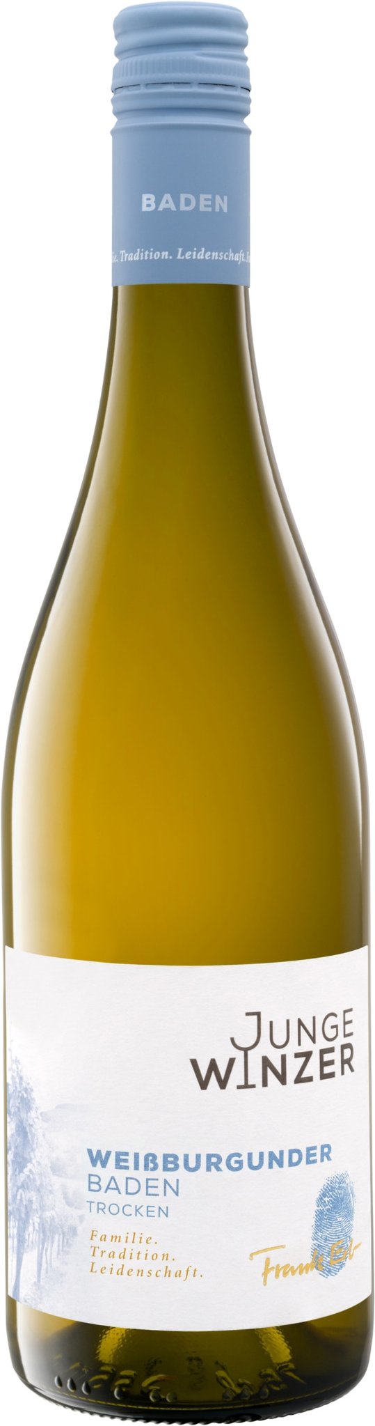 Junge Winzer Weißburgunder QbA trocken, Weißwein 2024