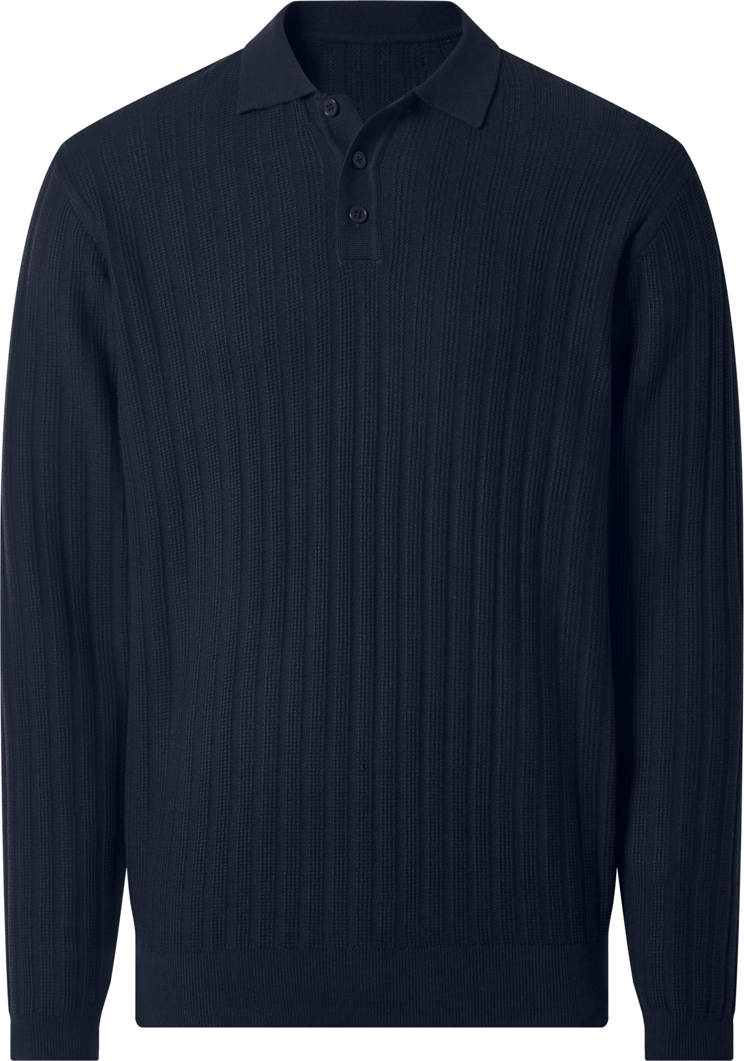 esmara Men Herren Polopullover Struktur (Navy, M(48/50))