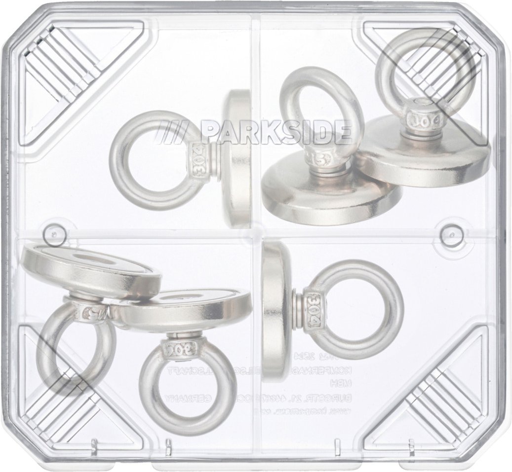 PARKSIDE® Neodym-Magnetsortiment (Ösenmagnet)