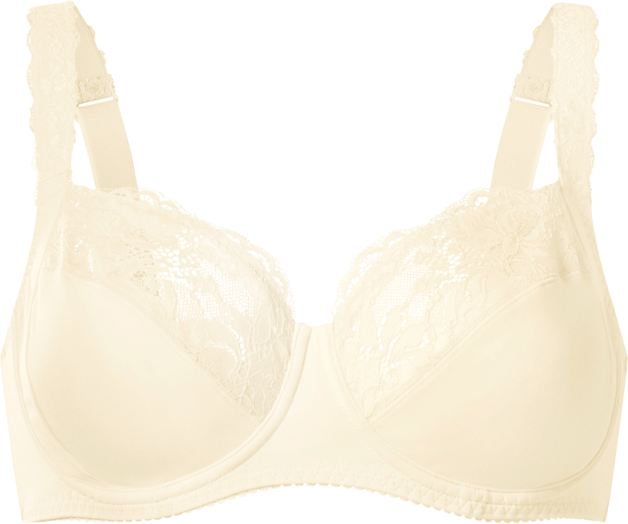 esmara® Damen Bügel BH mit Stickerei (Champagne, 85D)