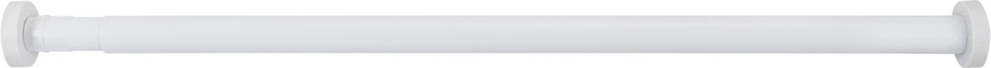 Wenko Teleskop-Duschstange Luz (Weiß, 70 - 115 cm)