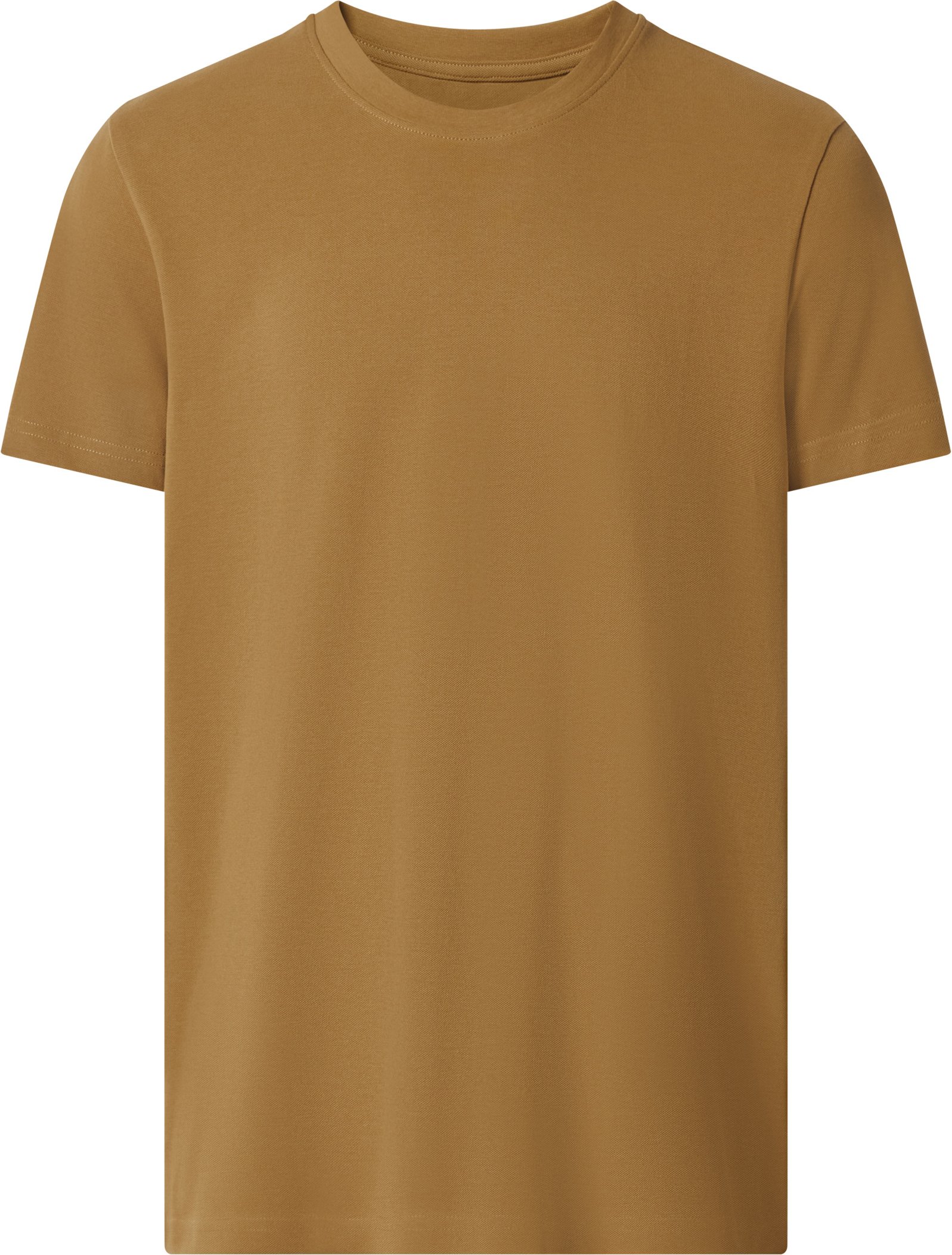 esmara Men Herren T-Shirt Piquee (Braun, L (52/54))