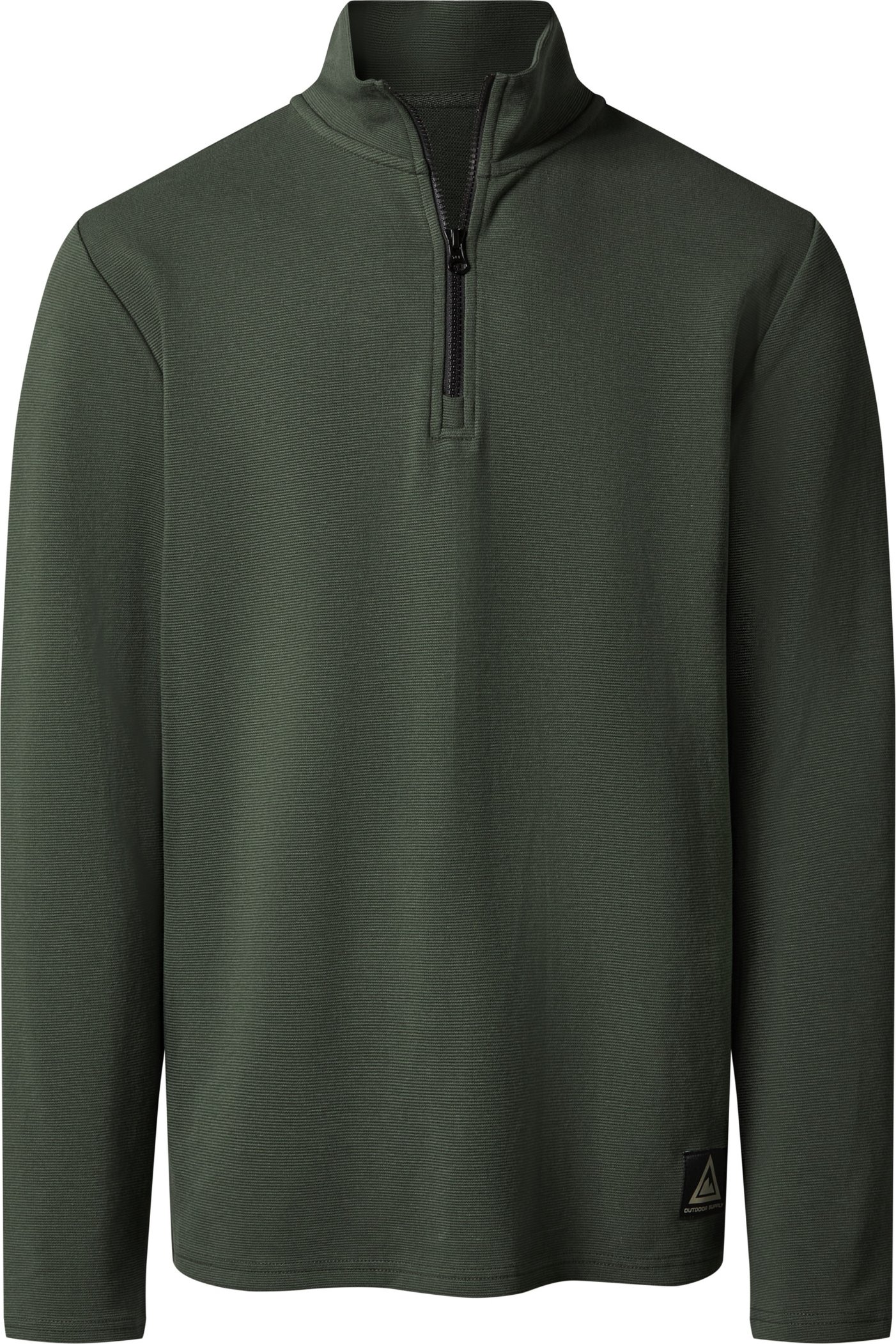 esmara Men Herren Troyer Heavy Struktur Ottoman (Grün, XL (56/58))