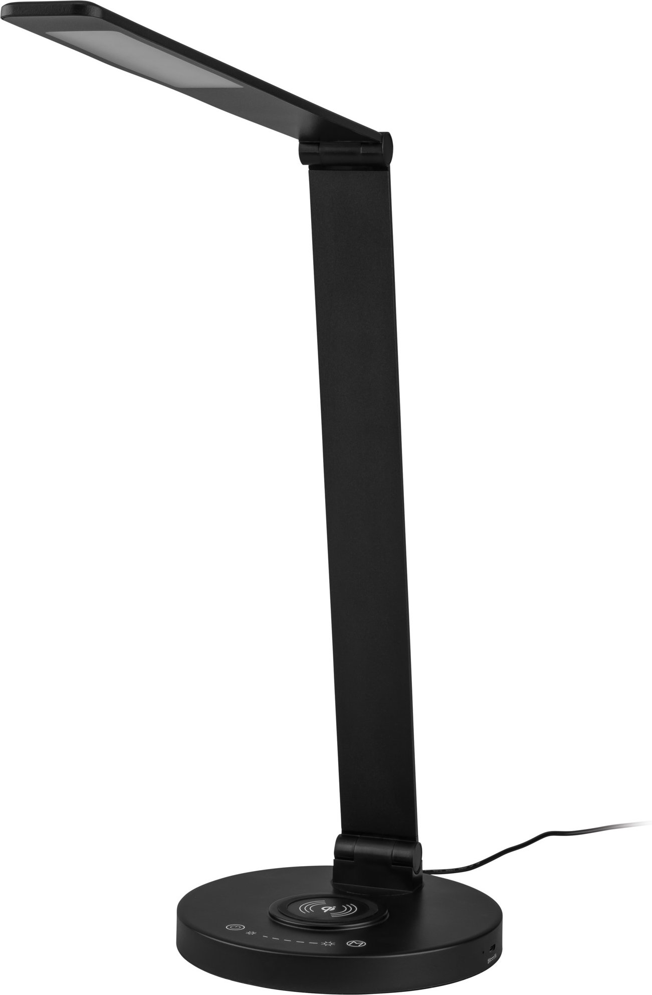 LIVARNO home Tischleuchte LED induktives Laden (Schwarz)