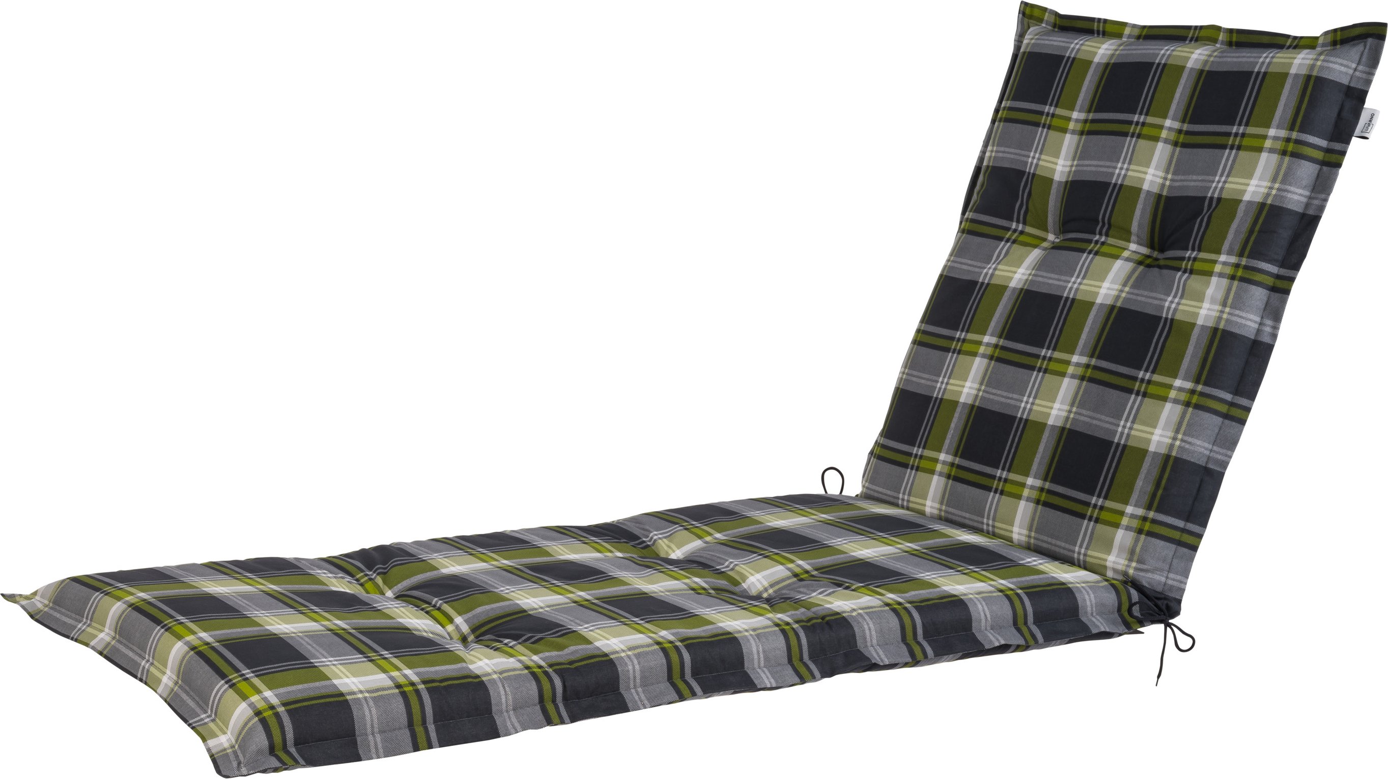 LIVARNO® Polsterauflage Valencia/Miami (Karo/grün)