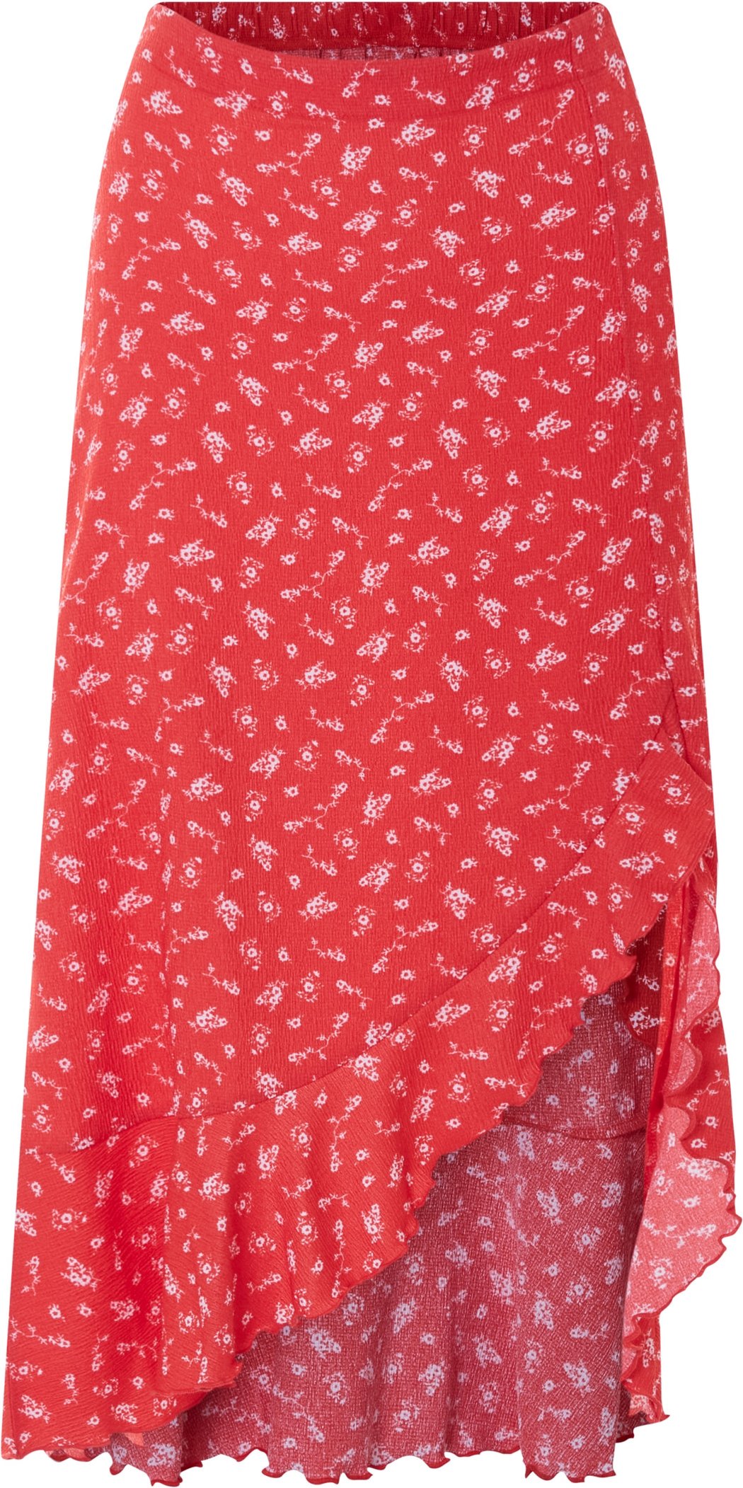 Thumbnail - esmara® Damen Wickelrock Crepe (Rot, XS(32/34))