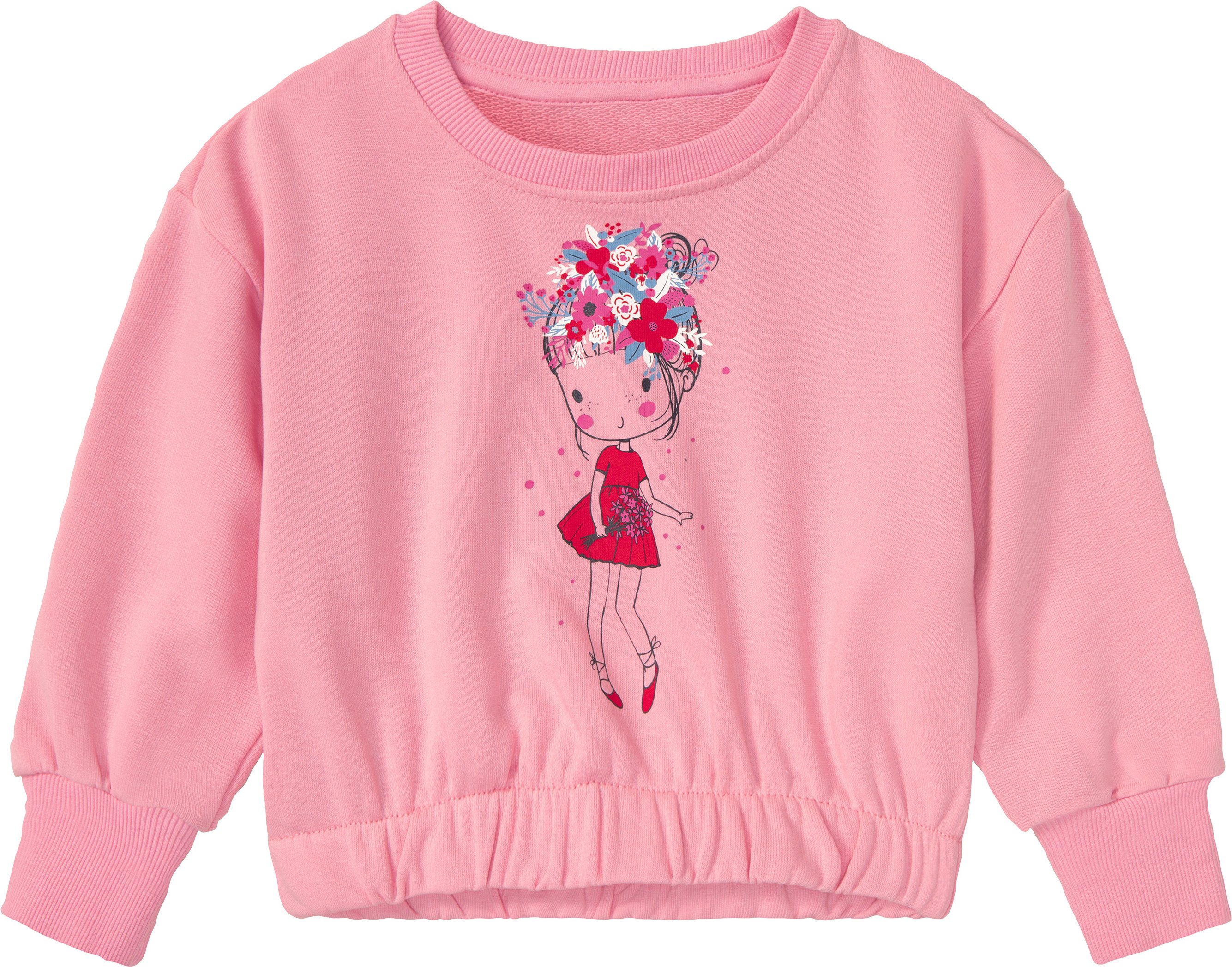 Thumbnail - lupilu® Kleinkinder Sweatpullover (Rosa, 98/104)