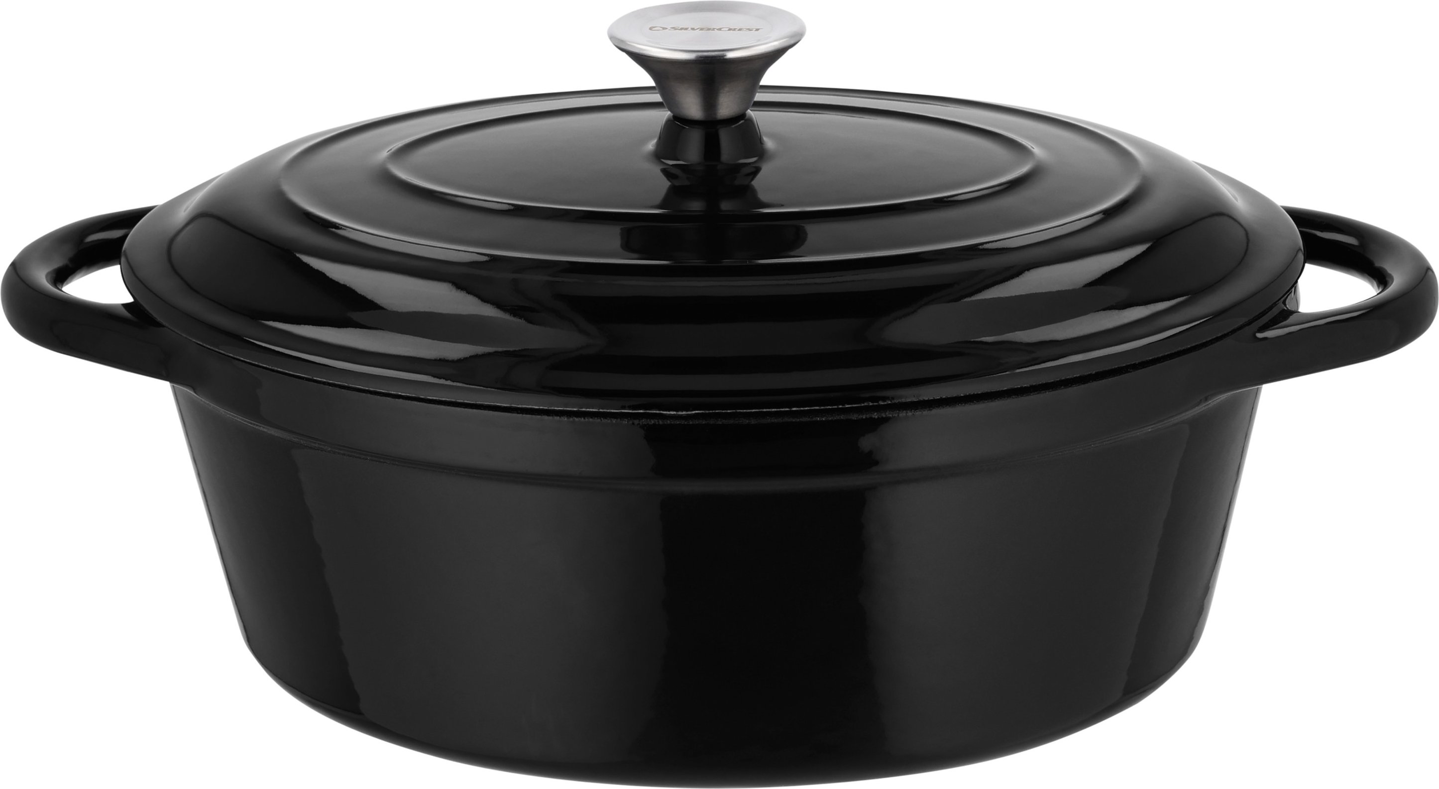 Thumbnail - SILVERCREST® Bräter Gusseisen 29 cm / 4,8 Liter (Schwarz)