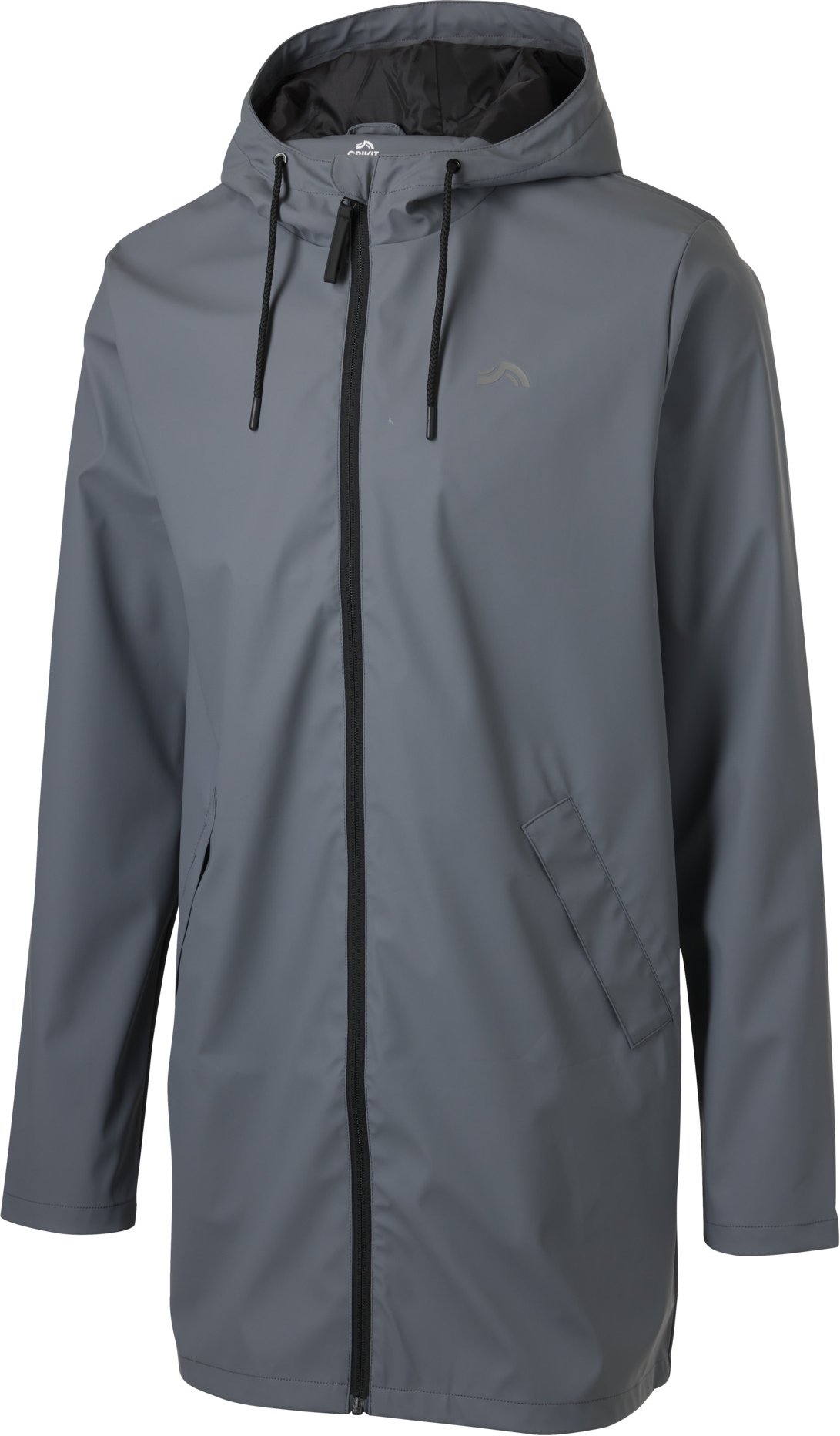 CRIVIT Herren Regenparka (Grau, XL (56/58))