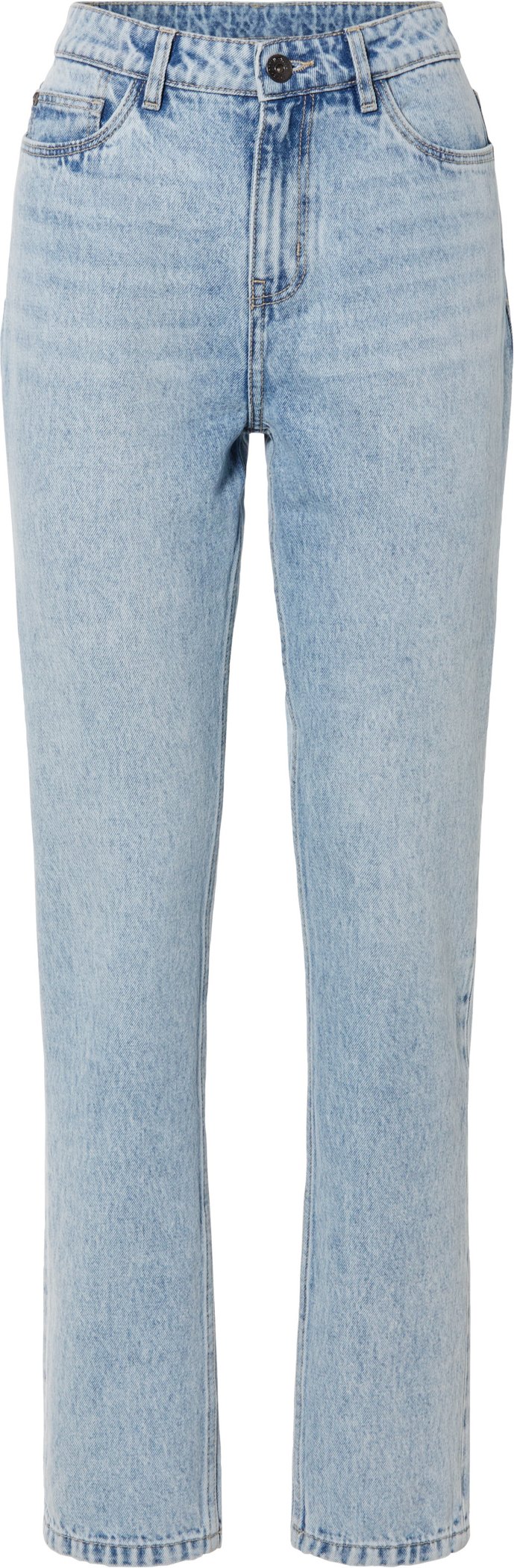 esmara® Damen Jeans Straight Fit (Hellblau, 34)