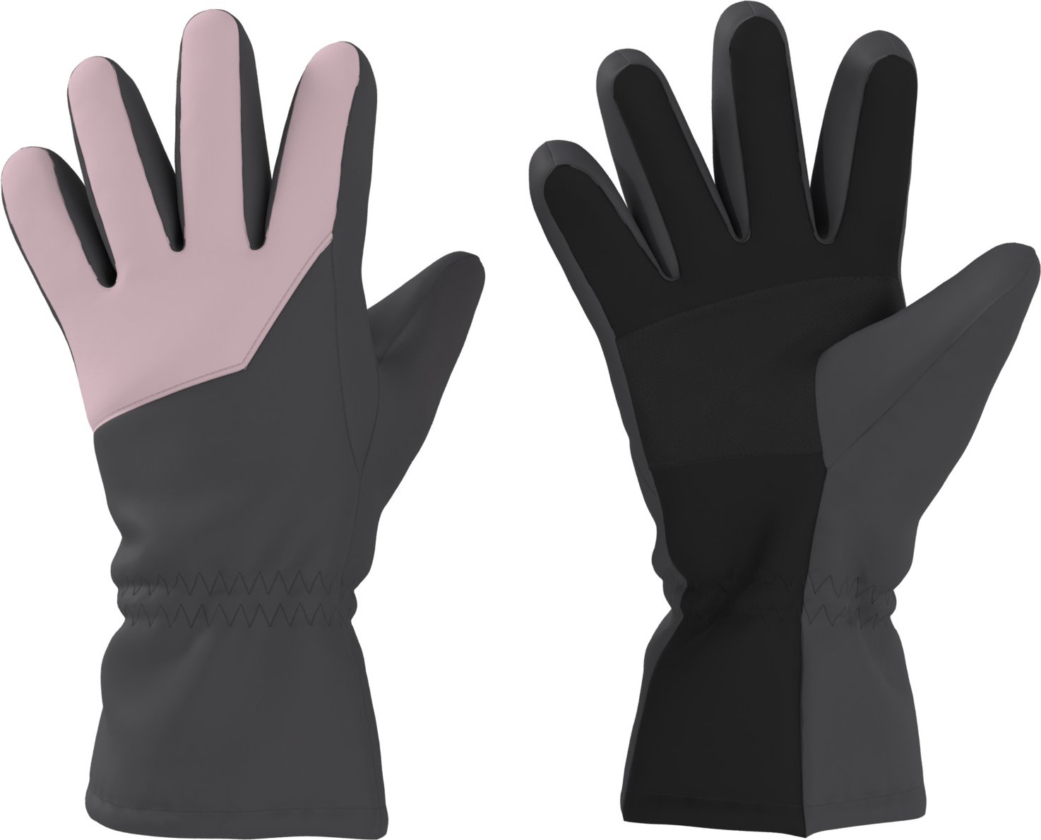 esmara® Winterhandschuhe (Pink/Grau, 9)