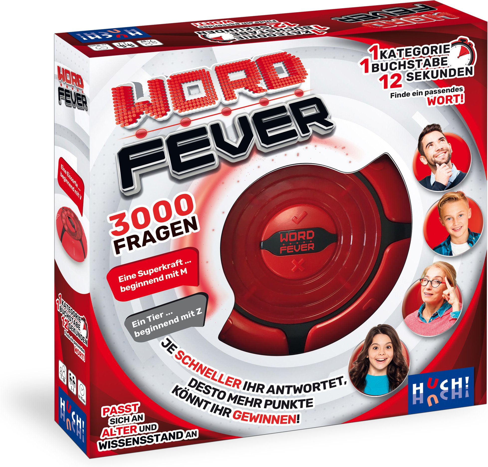 HUCH! Familienspiel »Word Fever«