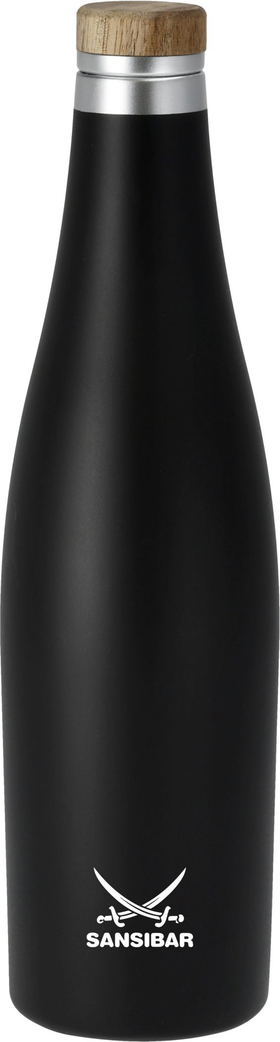 Edelstahl-Isolierflasche (Schwarz)