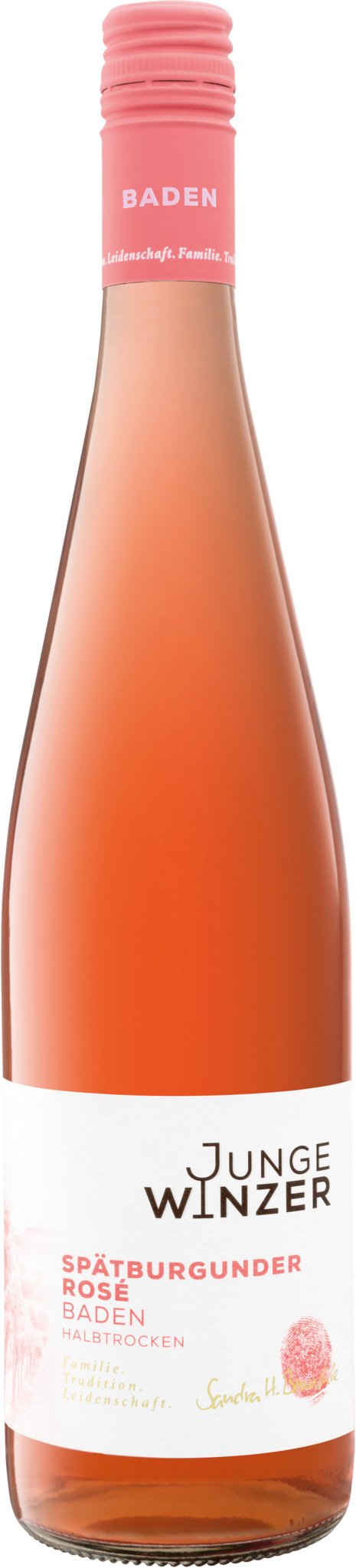 Thumbnail - Junge Winzer Spätburgunder Rosé Baden QbA halbtrocken, Roséwein 2022