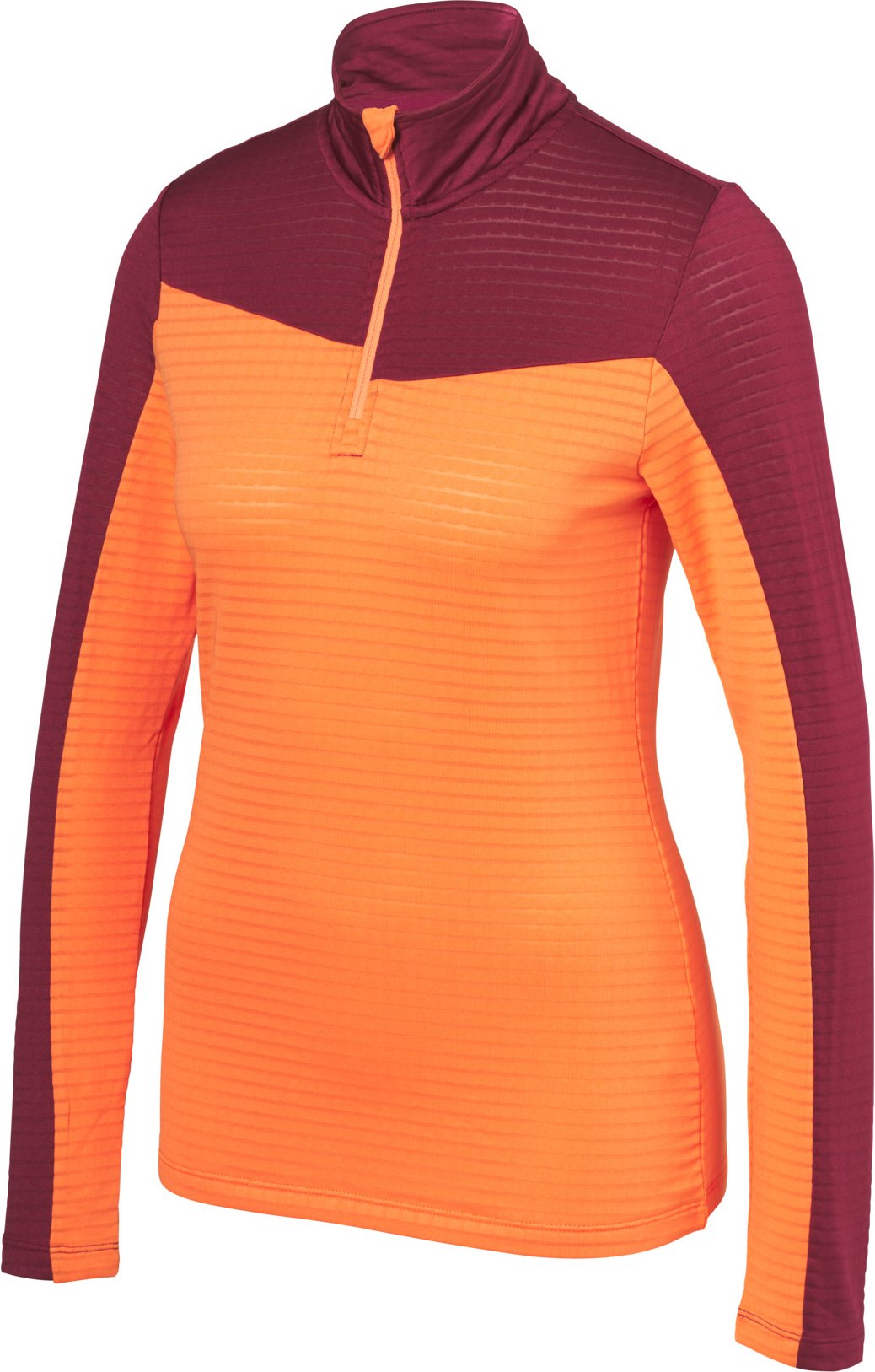 Thumbnail - CRIVIT Damen Fleece-Funktionsshirt (Rot, XS(32/34))