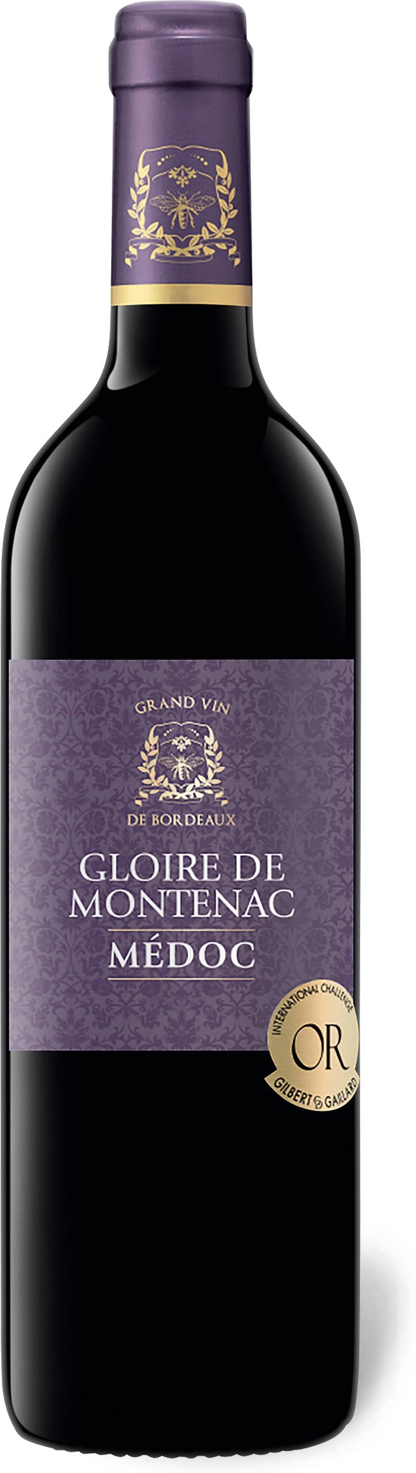Gloire de Montenac Médoc AOP trocken, Rotwein 2020""