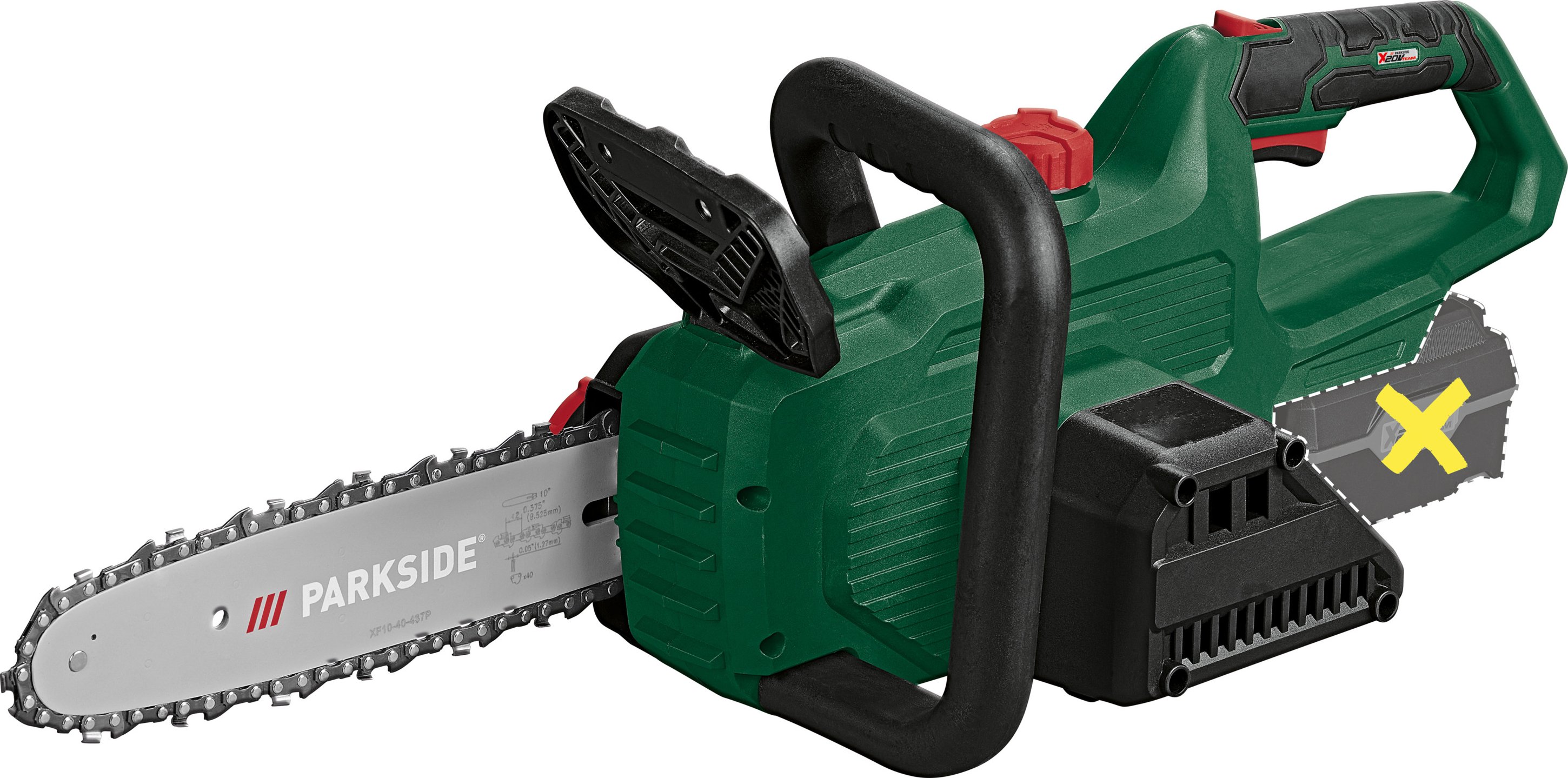 PARKSIDE® 20 V Akku-Kettensäge »PAKS 20-Li E5«, ohne Akku und Ladegerät