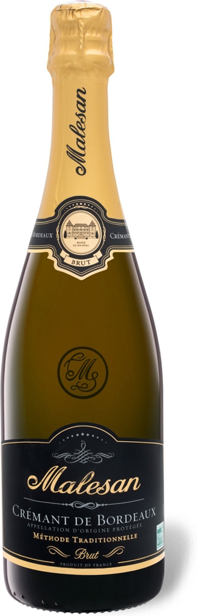 Malesan Crémant de Bordeaux AOP brut, Schaumwein