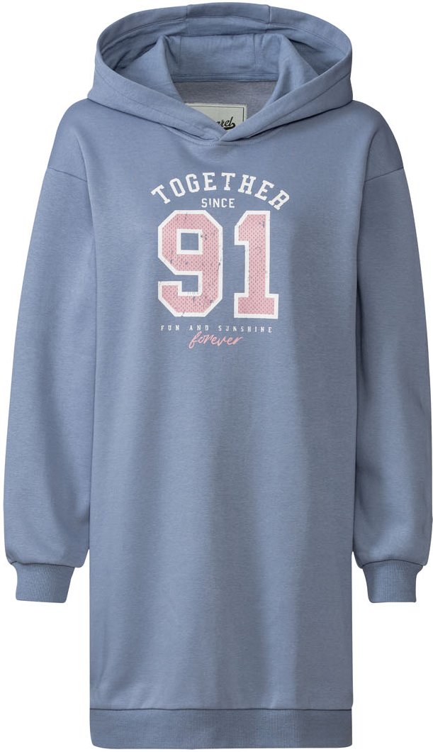 esmara® Damen Sweatkleid (Blau, XS (32/34))