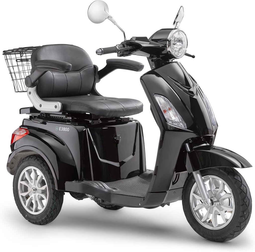 Luxxon Elektro Dreirad E3800 (Schwarz)