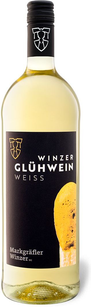 Markgräfler Winzer Winzerglühwein Baden weiß, Literflasche, Glühwein