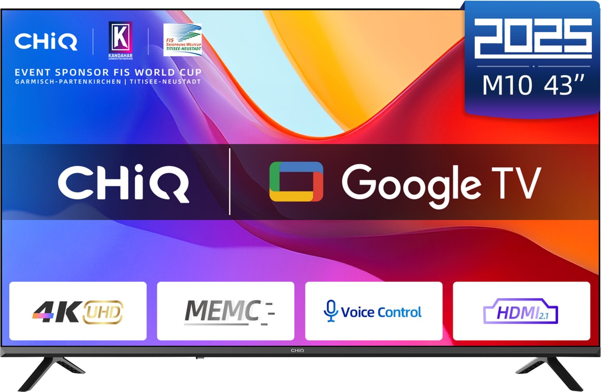 Chiq Smart TV »U43M10V«, 43 Zoll (108 cm)