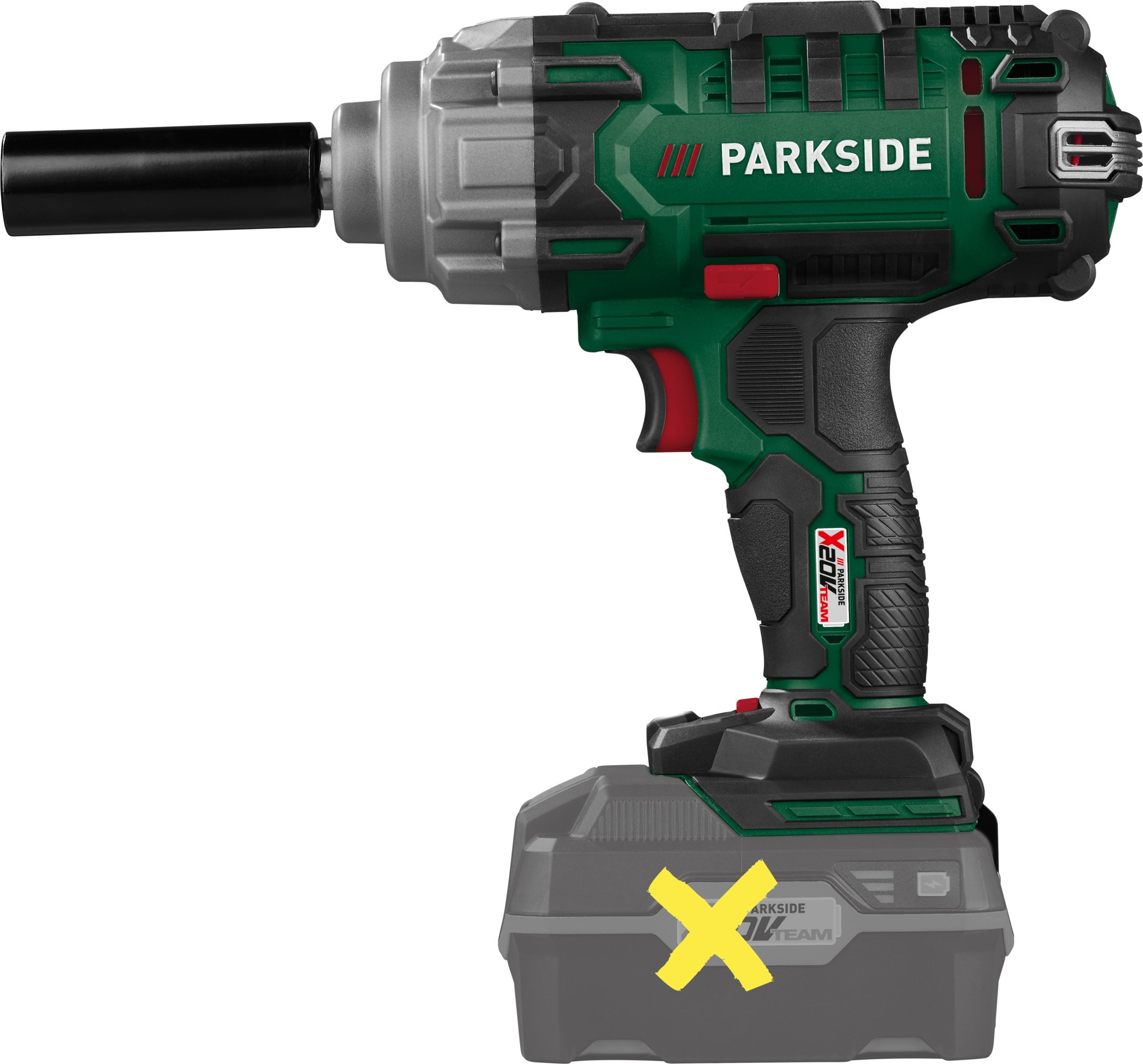 PARKSIDE® 20 V Akku-Drehschlagschrauber »PASSK 20-Li C4«, ohne Akku und Ladegerät